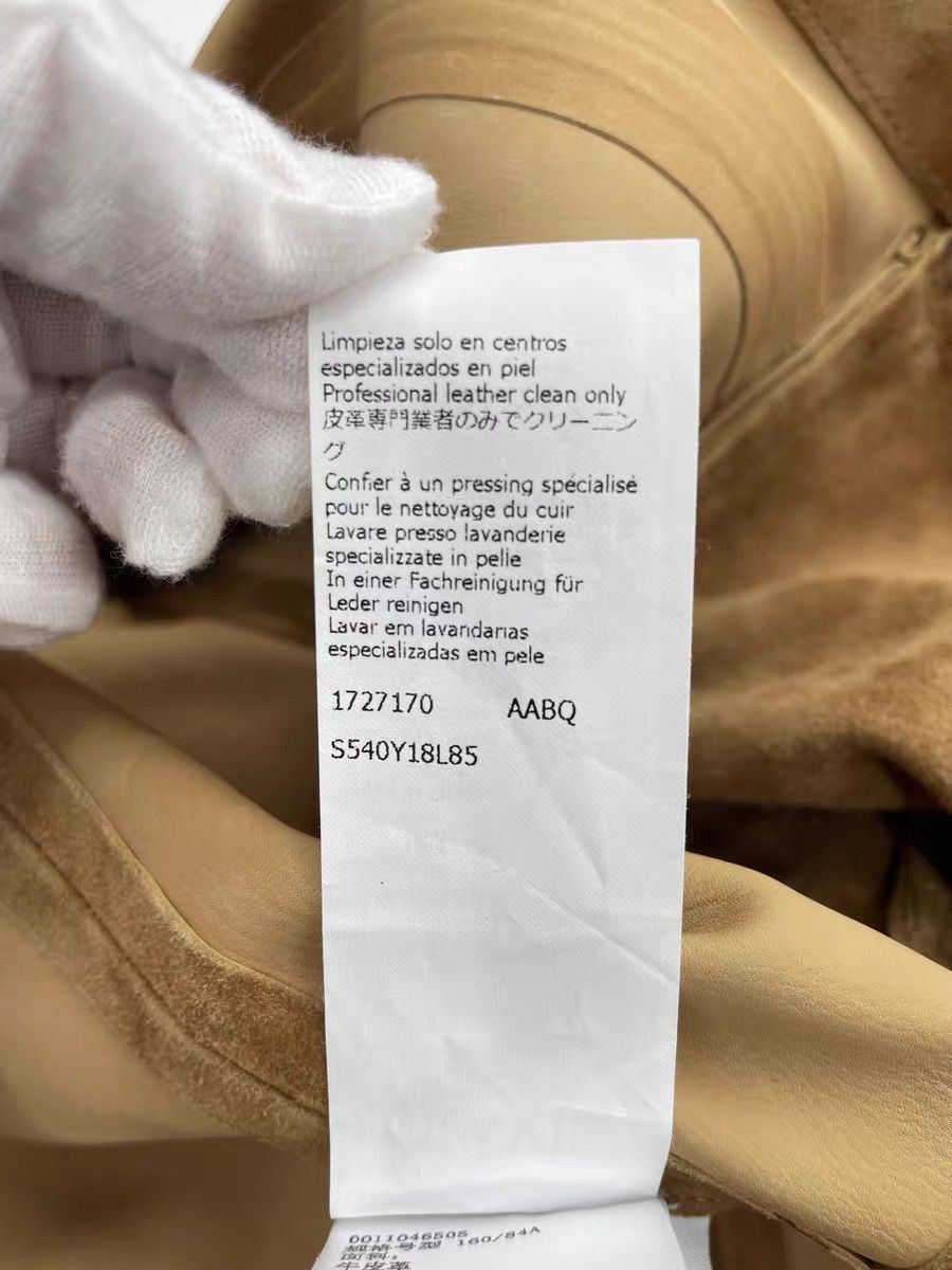 Loewe Loewe Camel Suede Double-breasted Coat, Suede Size XS / US 0-2 / IT 36-38 - 17 Thumbnail