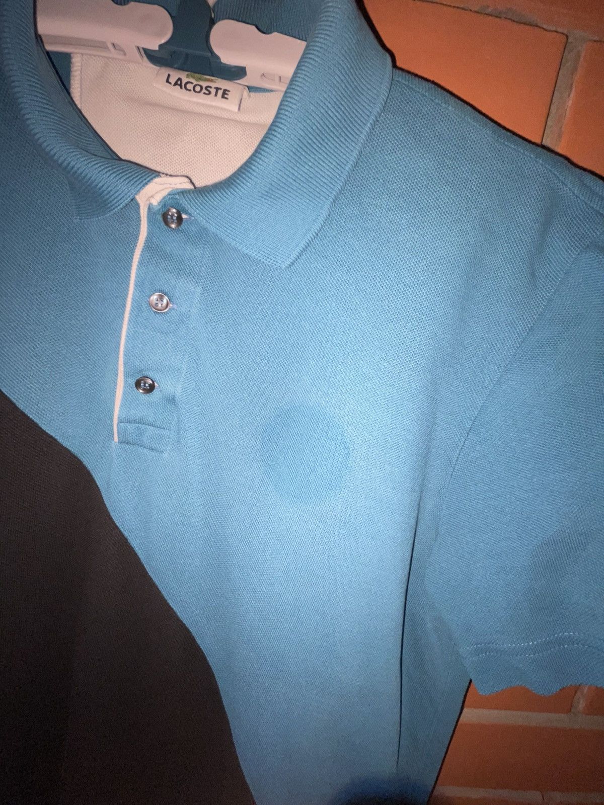 Lacoste Lacoste Colorblock Polo “Split” 🐊 – True Grail Piece! Size US S / EU 44-46 / 1 - 3 Thumbnail