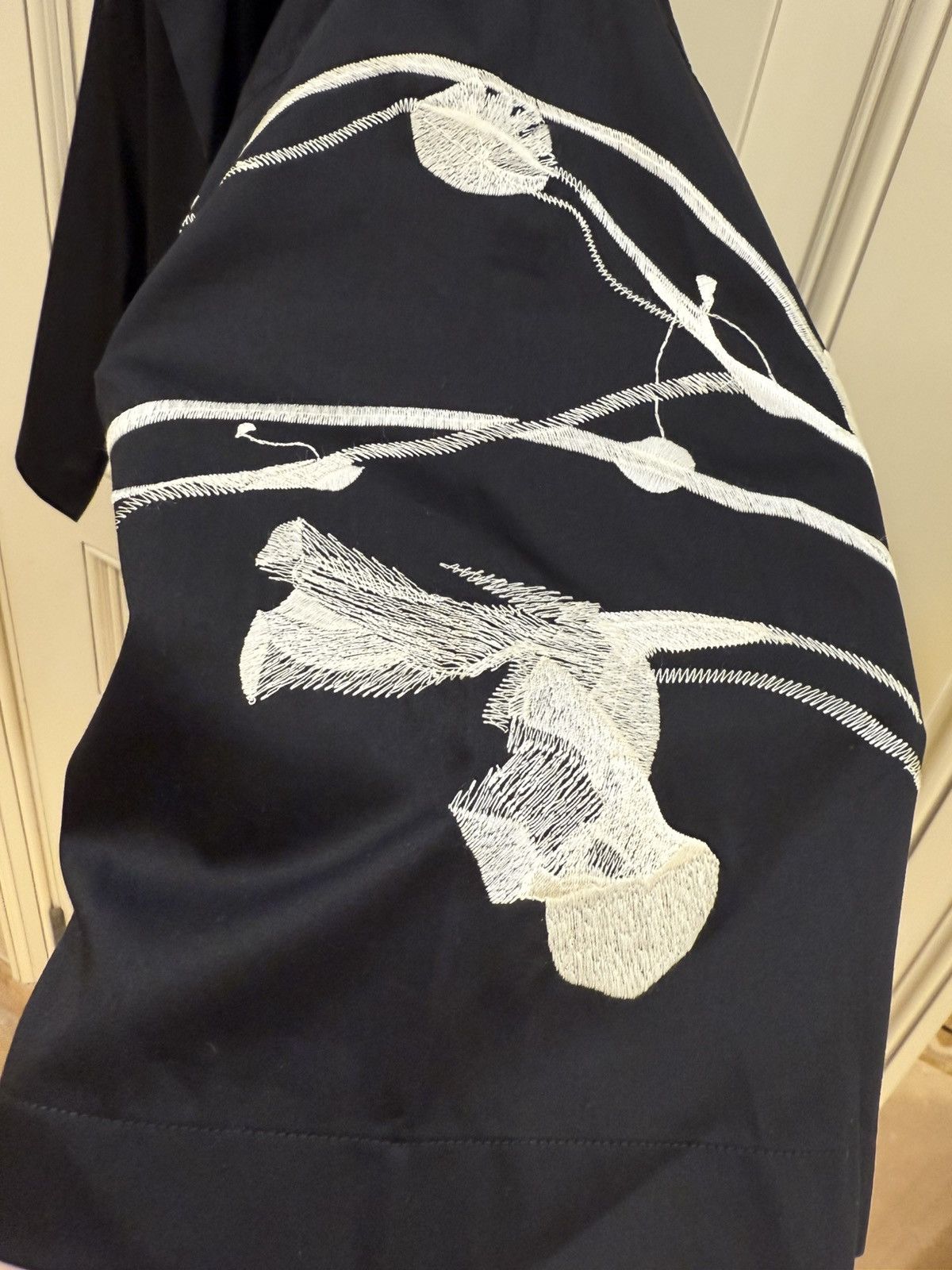 Alexander McQueen floral embroidered bowling shirt size 15++ Size US M / EU 48-50 / 2 - 18 Thumbnail