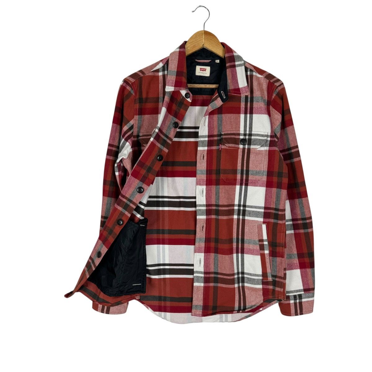 Cowboy Equipment × LVC × Levi's ☀️LEVIS FLANNEL TARTAN BUTTON SHIRTS Size US S / EU 44-46 / 1 - 7 Thumbnail