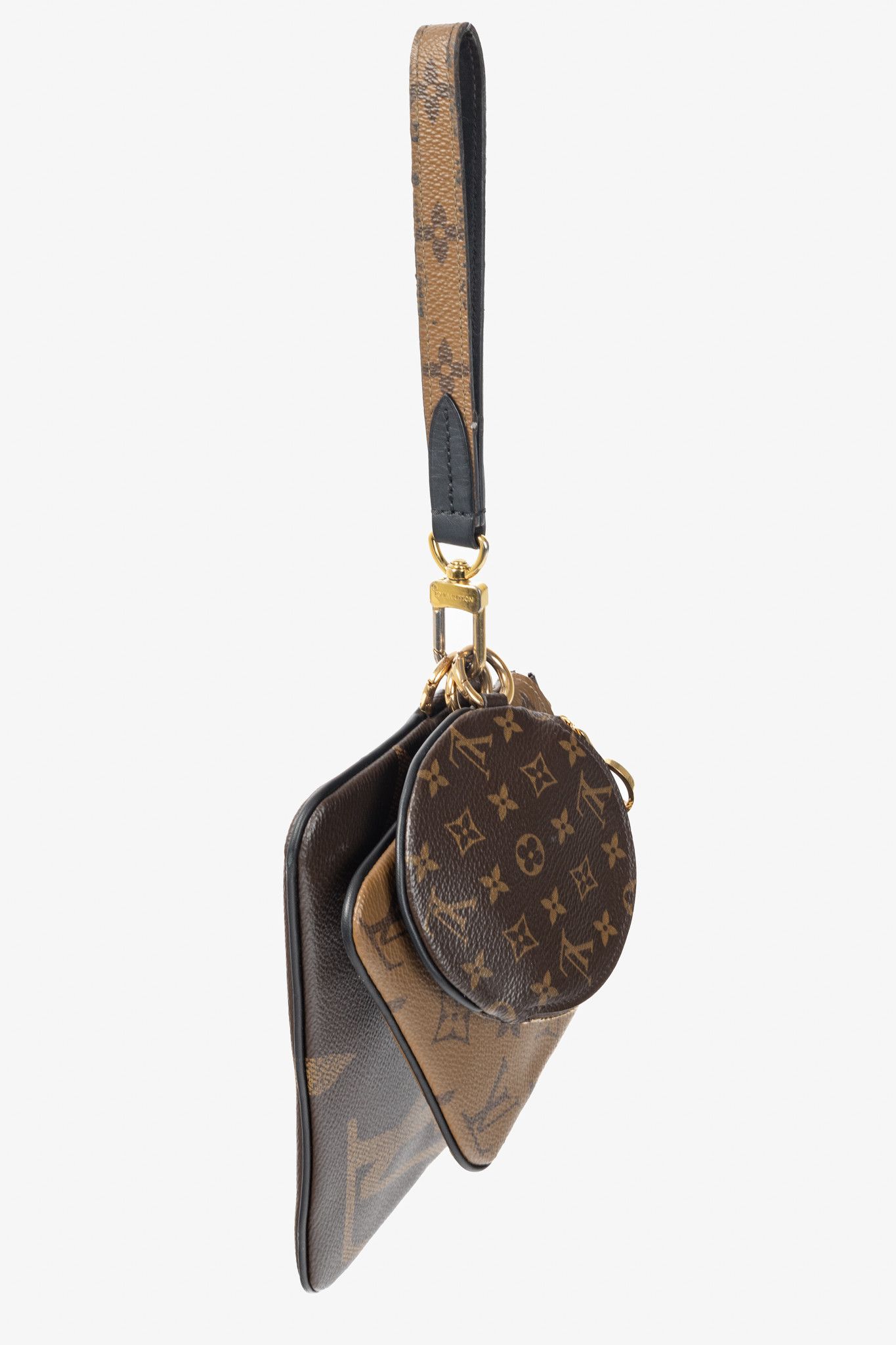 Louis Vuitton Louis Vuitton Monogram & Monogram Reverse Canvas Trio Pouch Size ONE SIZE - 3 Thumbnail