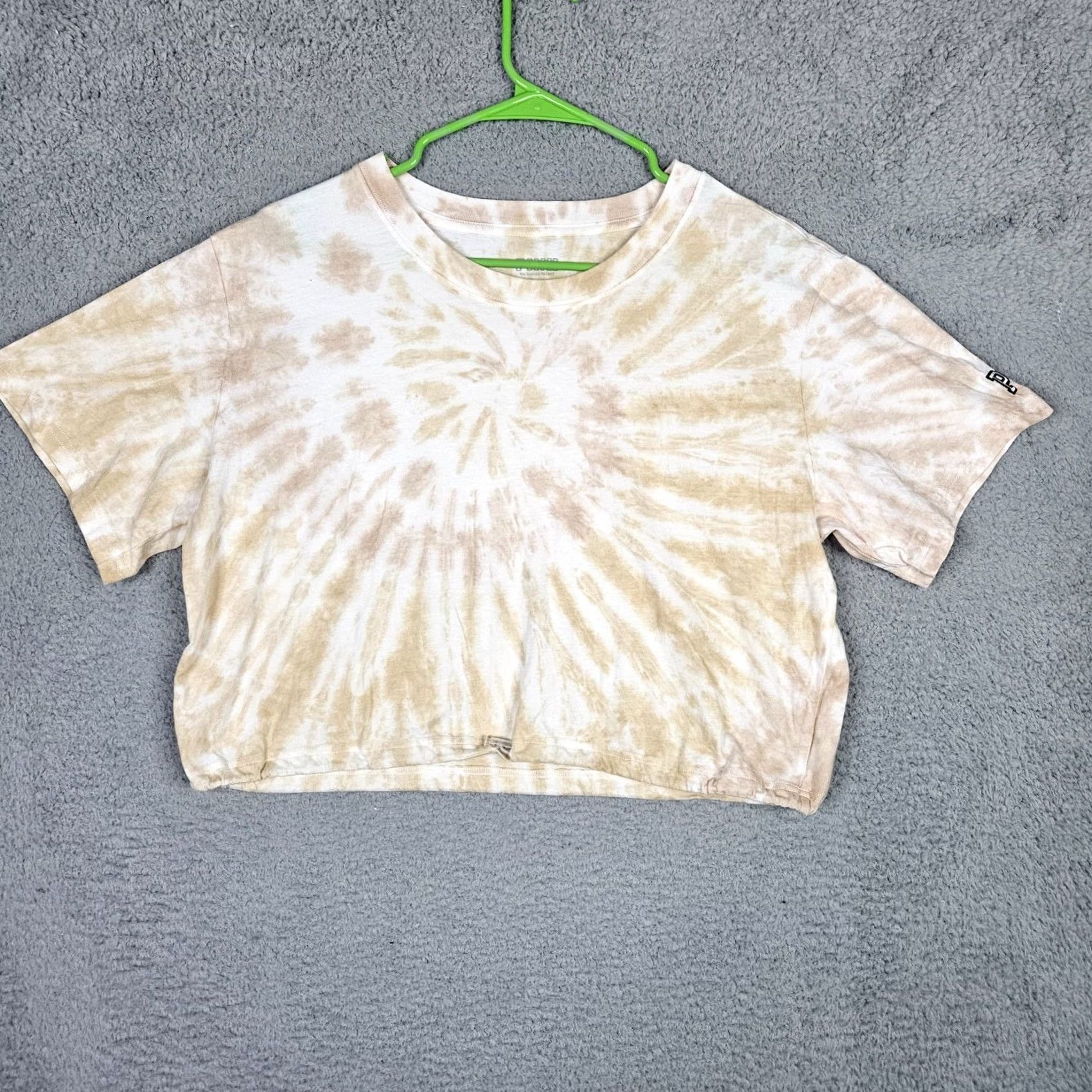 Victoria's Secret Victoria’s Secret Pink T-Shirt Women’s Yellow White Tie-dye Short Sleeve Size L Size 36" / US 14 / IT 50 - 8 Thumbnail