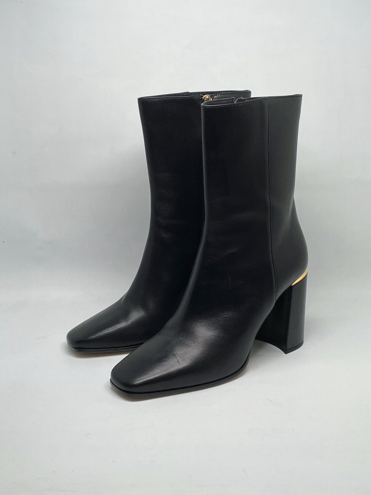 Jimmy Choo Jimmy Choo Loren 85MM Leather Ankle Boots size 40 Size US 10 / IT 40 - 5 Thumbnail