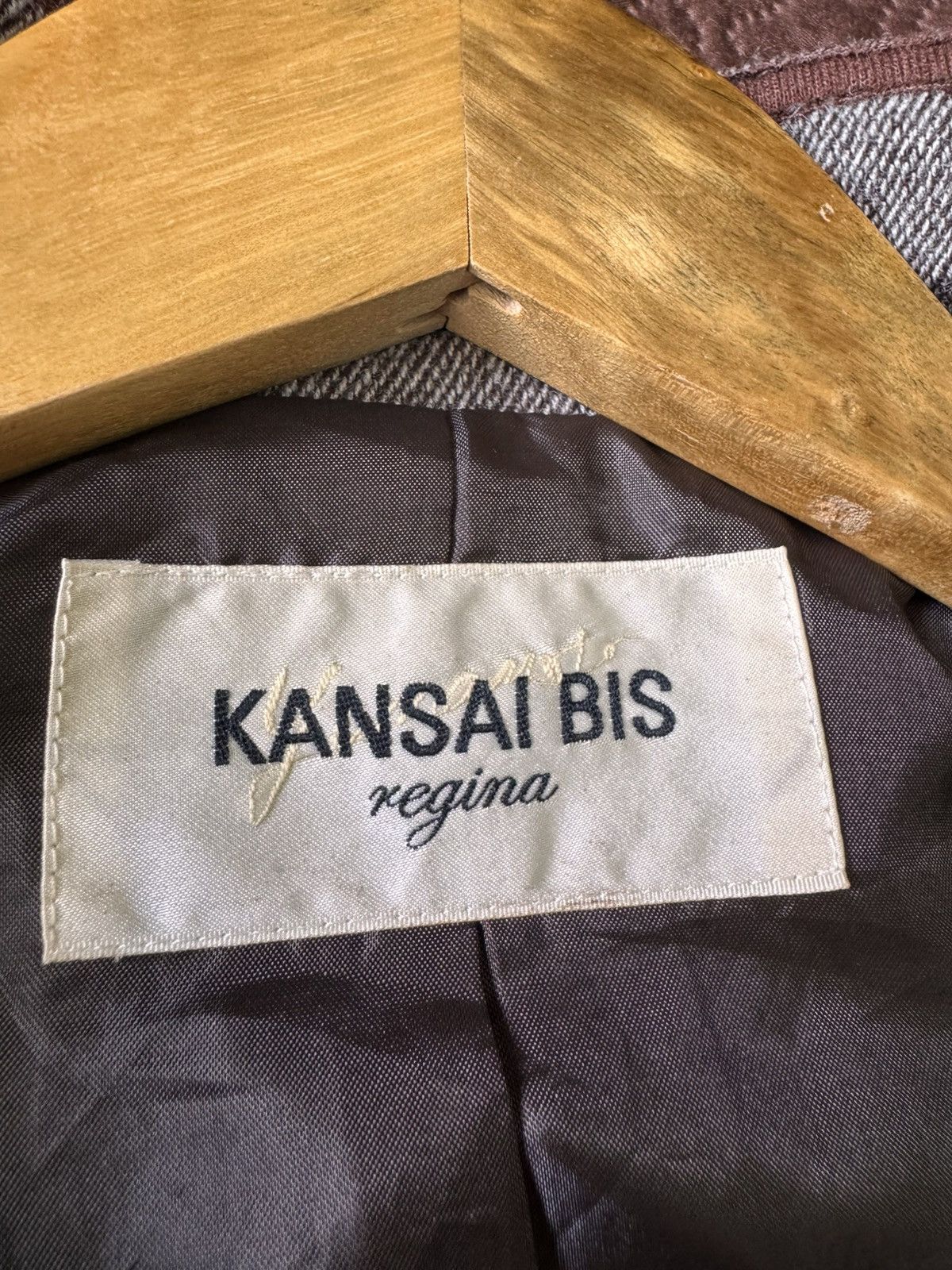 Kansai Yamamoto Kansai bis wool blazer architectural jacket Size S / US 4 / IT 40 - 4 Thumbnail