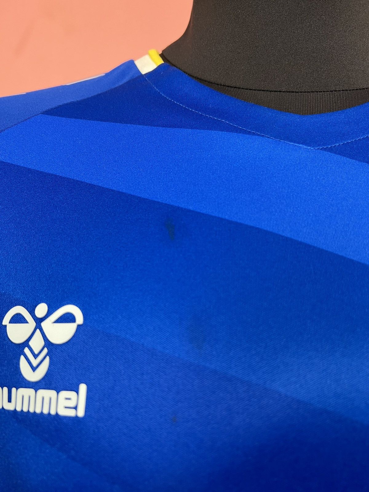 Hummel Hummel everton soccer jersey footbal tee shirt Size US L / EU 52-54 / 3 - 5 Thumbnail