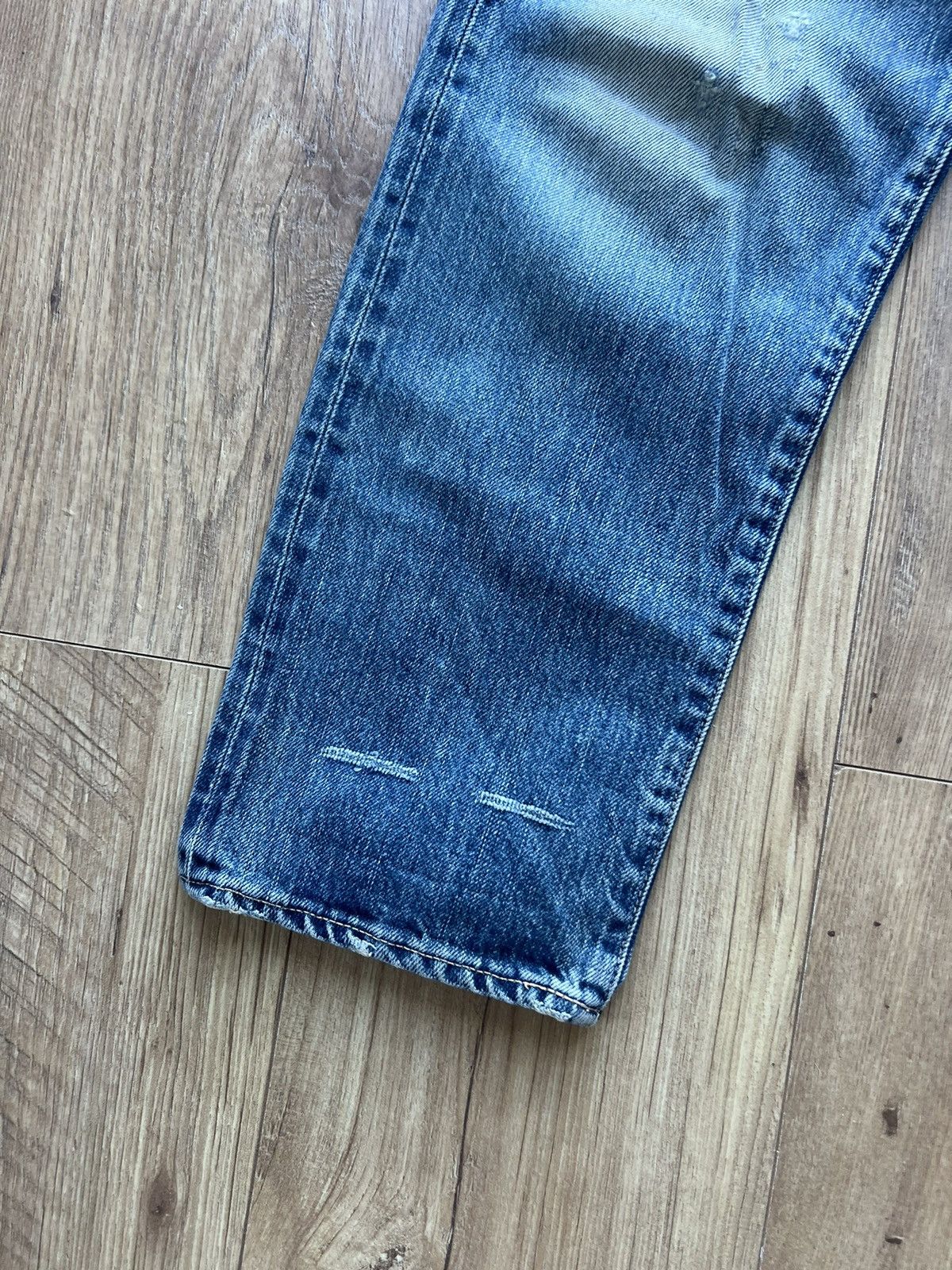 HYSTERIC GLAMOUR KINKY TEDDY BEAR SELVEDGE JEANS Y2K RARE