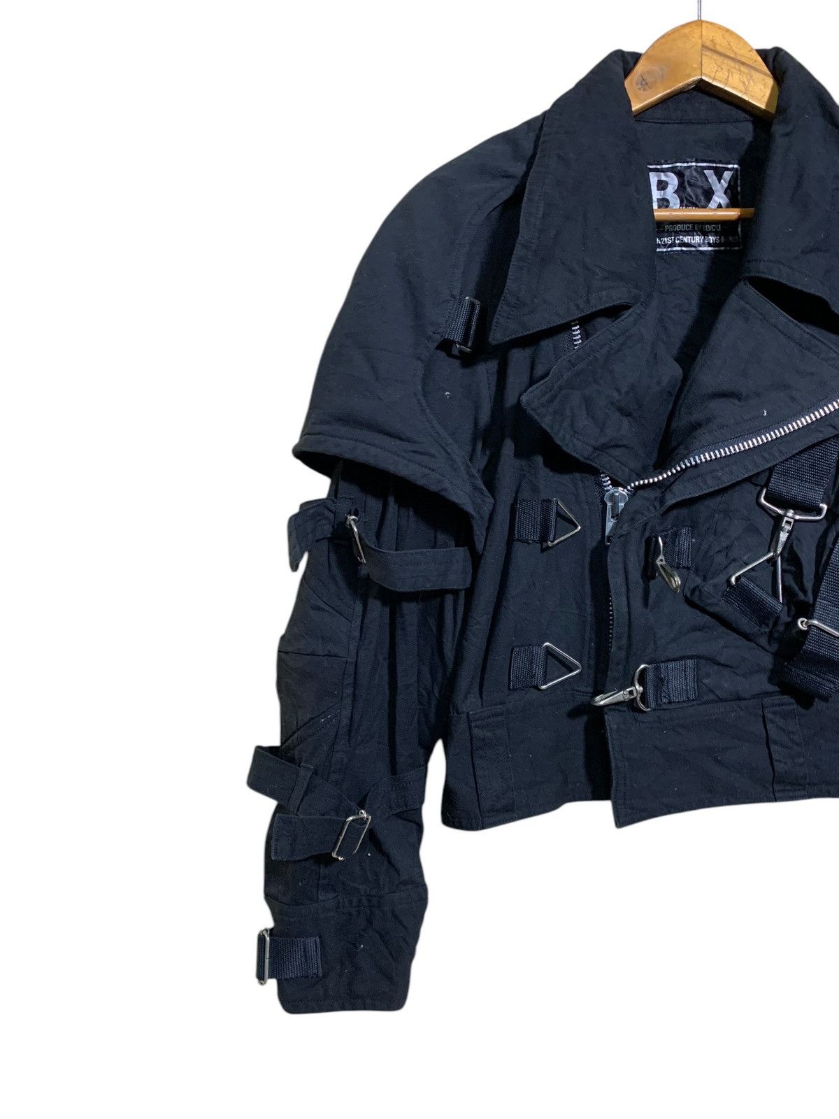 If Six Was Nine 🔥BLACK BONDAGE PUNK JACKETS Size US M / EU 48-50 / 2 - 2 Thumbnail