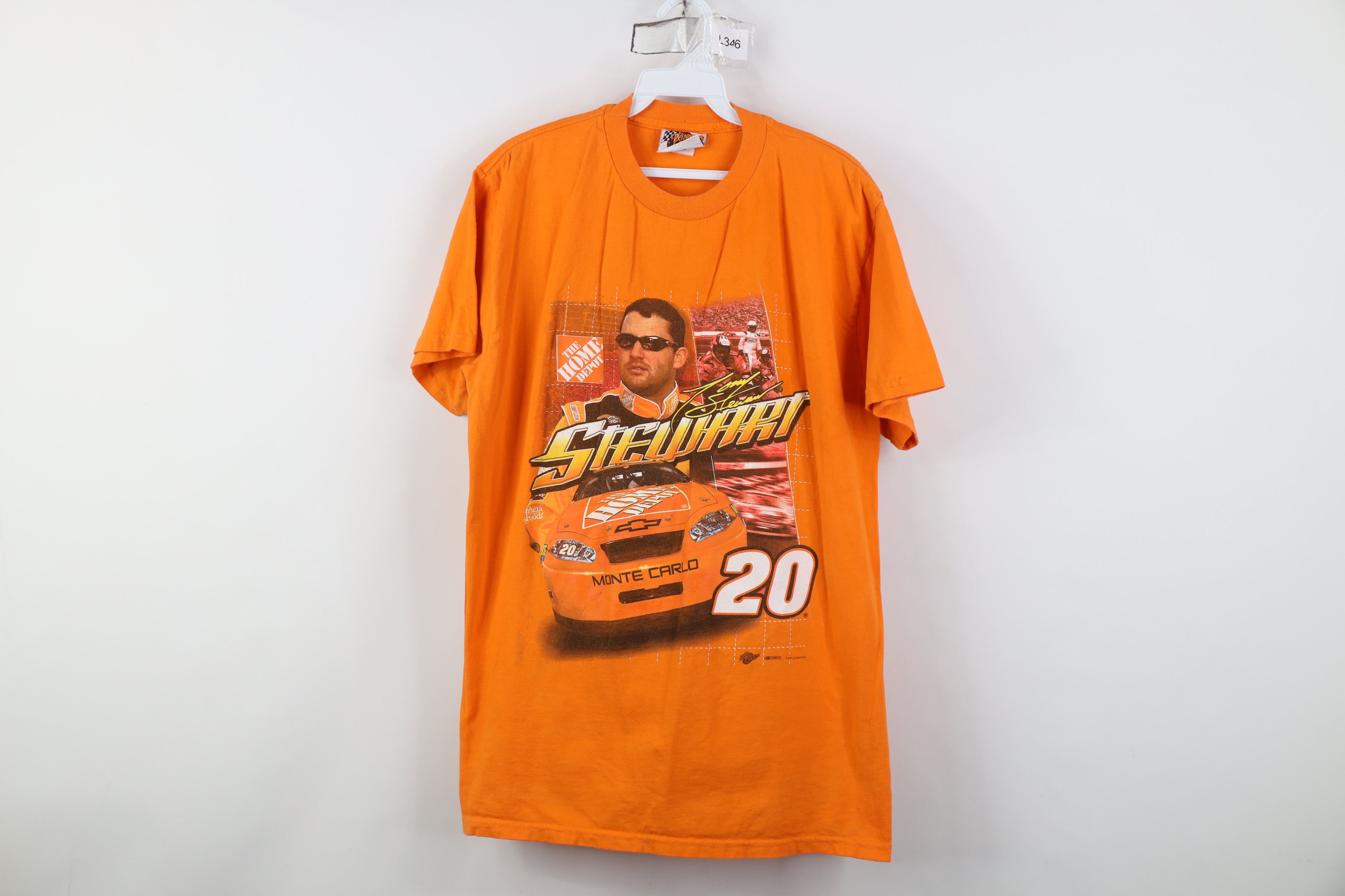Vintage Vintage Y2K NASCAR Tony Stewart Racing Short Sleeve T-Shirt Size US L / EU 52-54 / 3 - 1 Thumbnail