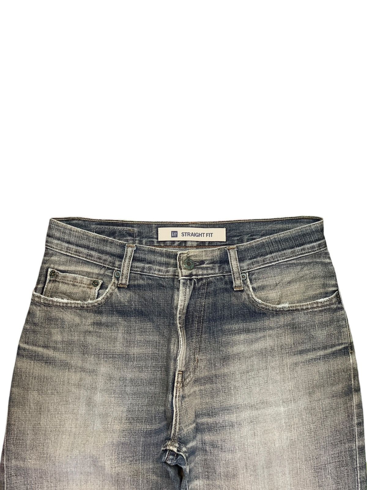 Gap SALES🔥Vintage Gap Rusty Wash Distressed Baggy Jeans Size US 30 / EU 46 - 4 Thumbnail