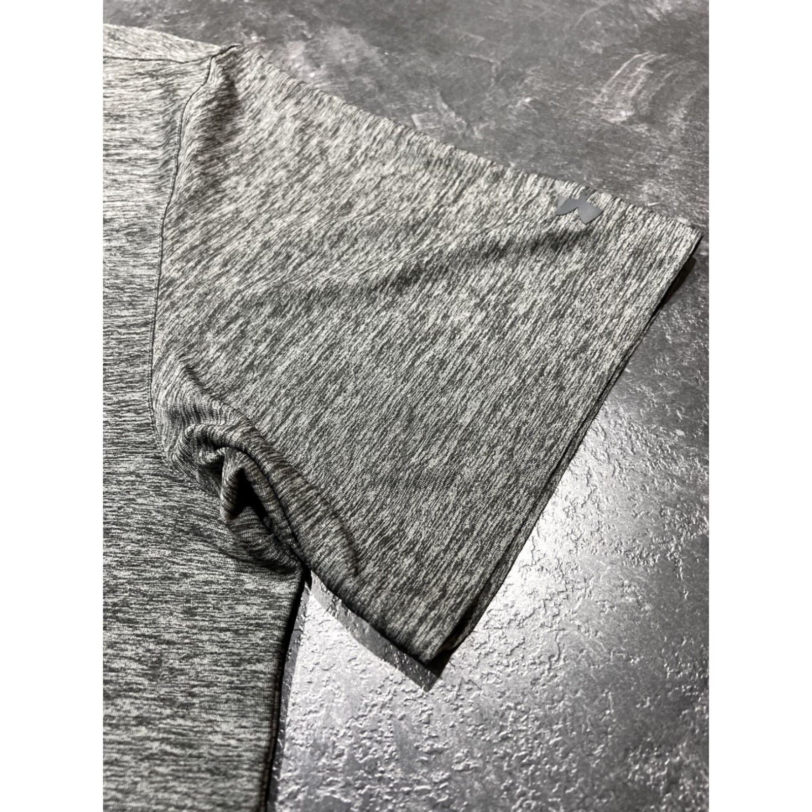Under Armour VINTAGE Under Armour Polo Shirt Men XL Heather Gray Flag Polo XL Gray Flag Mens Size US XL / EU 56 / 4 - 3 Thumbnail