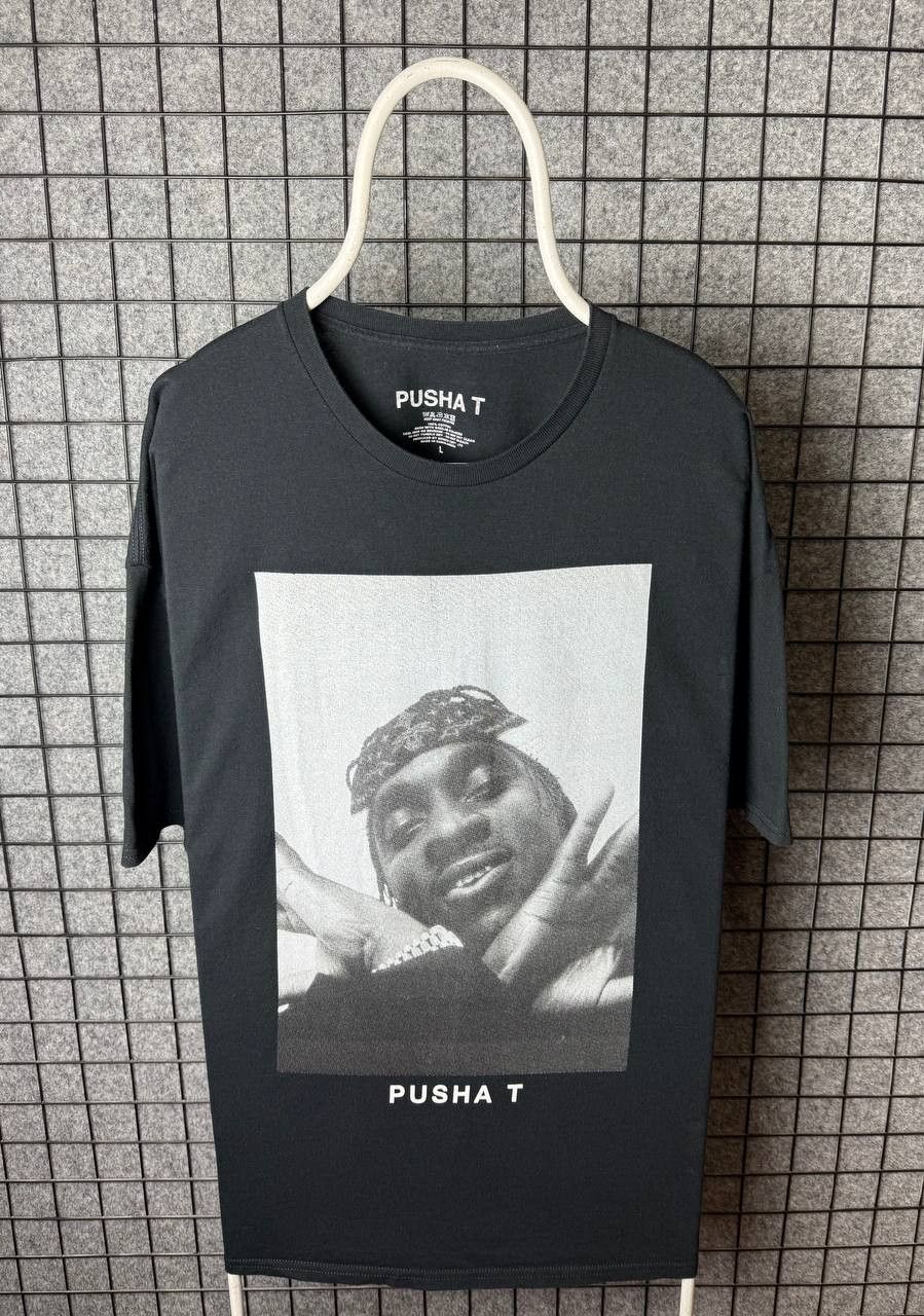 Pusha T Pusha T Face Tshirt Rap Tees size Large oversized Size US L / EU 52-54 / 3 - 1 Thumbnail