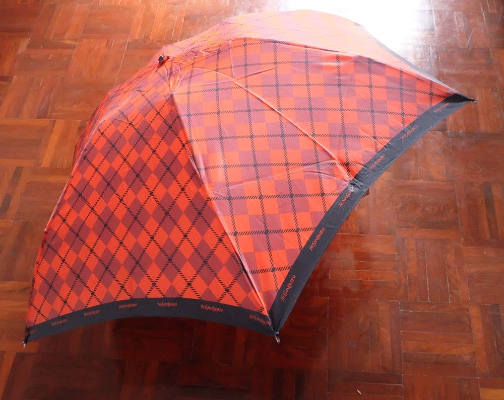 Yves Saint Laurent Yves Saint Laurent Folding Umbrella Size ONE SIZE - 1 Thumbnail