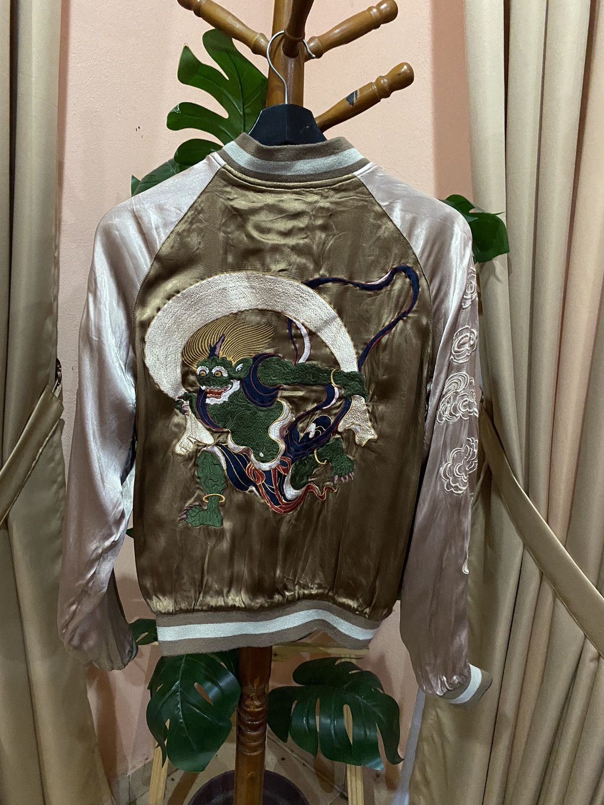 Other SUKAJAN BACK STREET CRAWLER SOUVENIR REVERSIBLE RAYON JACKET Size US S / EU 44-46 / 1 - 2 Thumbnail