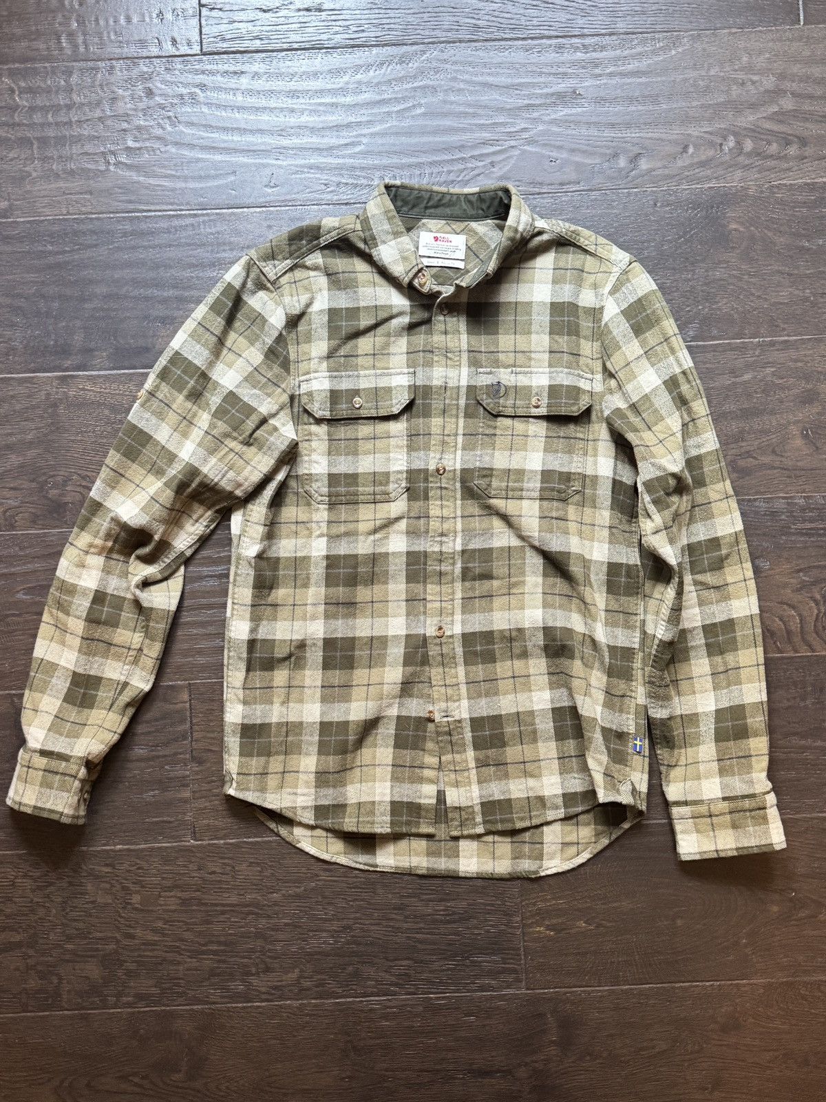 Fjallraven Fjallraven Singi Heavy Flannel Shirt Size US S / EU 44-46 / 1 - 1 Thumbnail