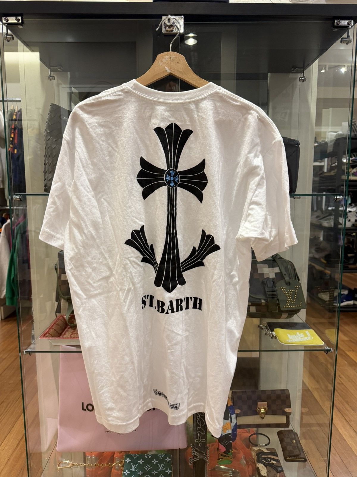Chrome Hearts Chrome Hearts St. Barth Exclusive Pocket Tee Size US XL / EU 56 / 4 - 1 Thumbnail