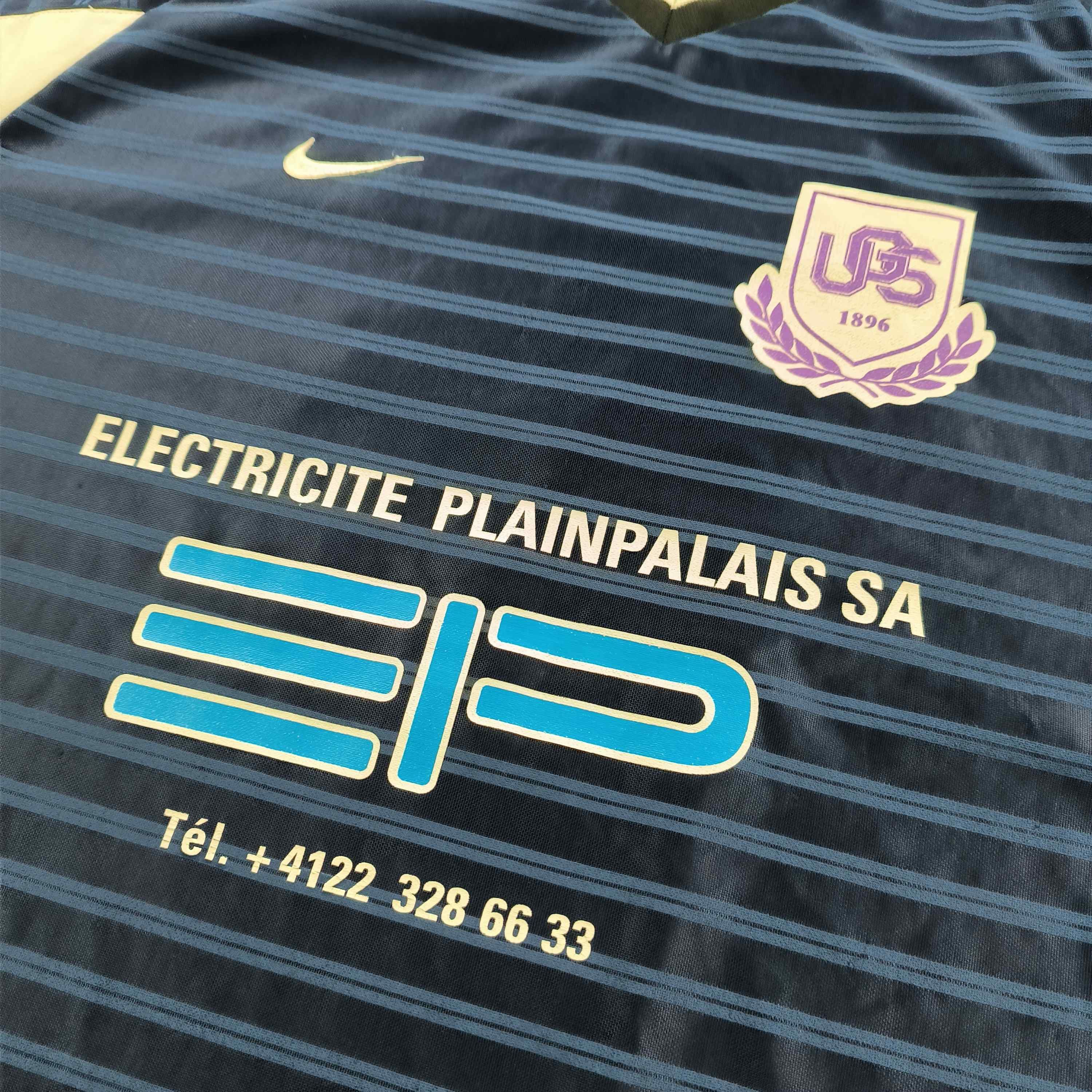Nike Urania Geneve Sport 2000-02 Nike home #4 football jersey L Size US L / EU 52-54 / 3 - 3 Thumbnail
