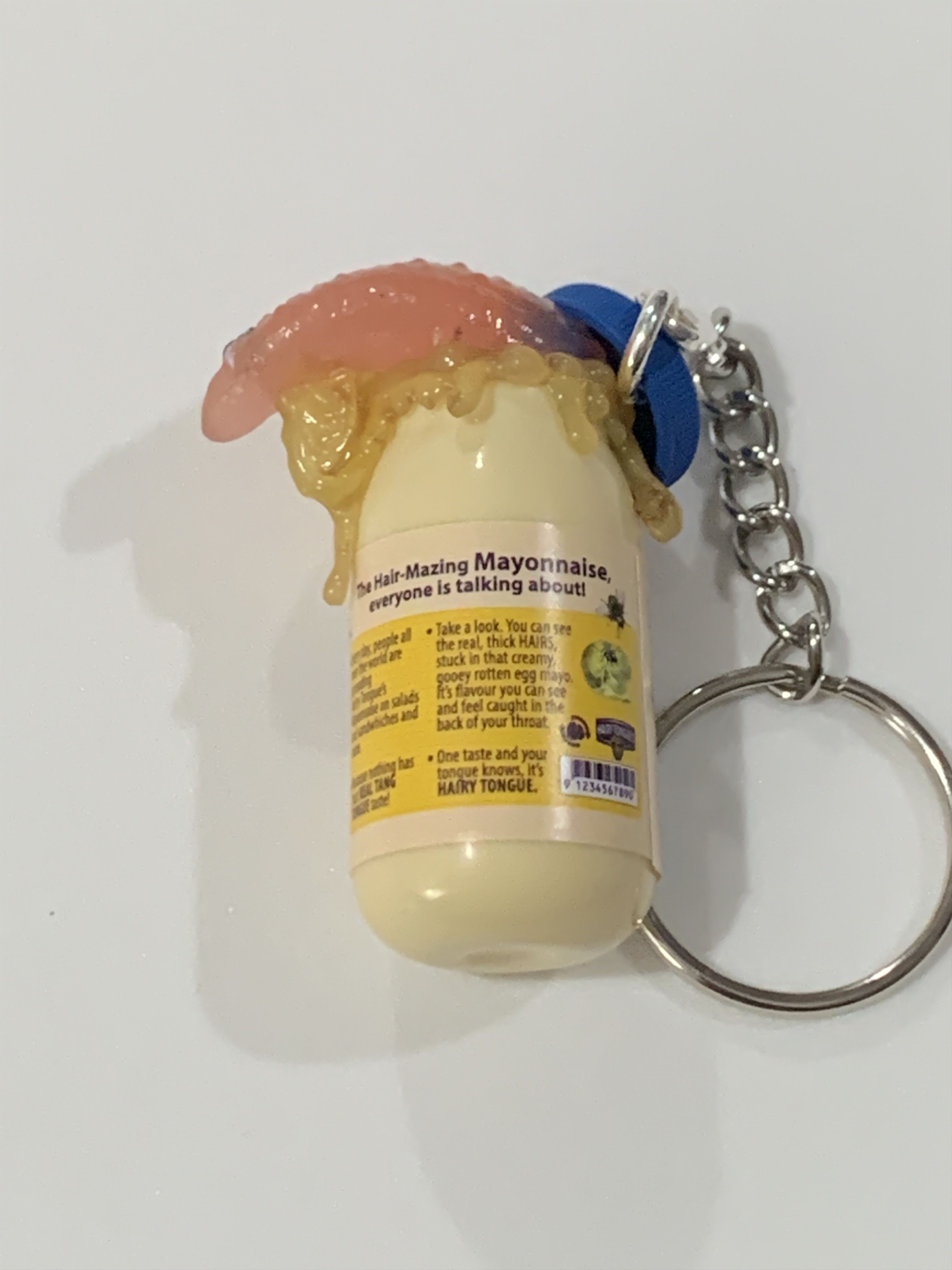 Other Gross Minis S2 Keychain - Hairy Tongue's Mayo Size ONE SIZE - 4 Thumbnail