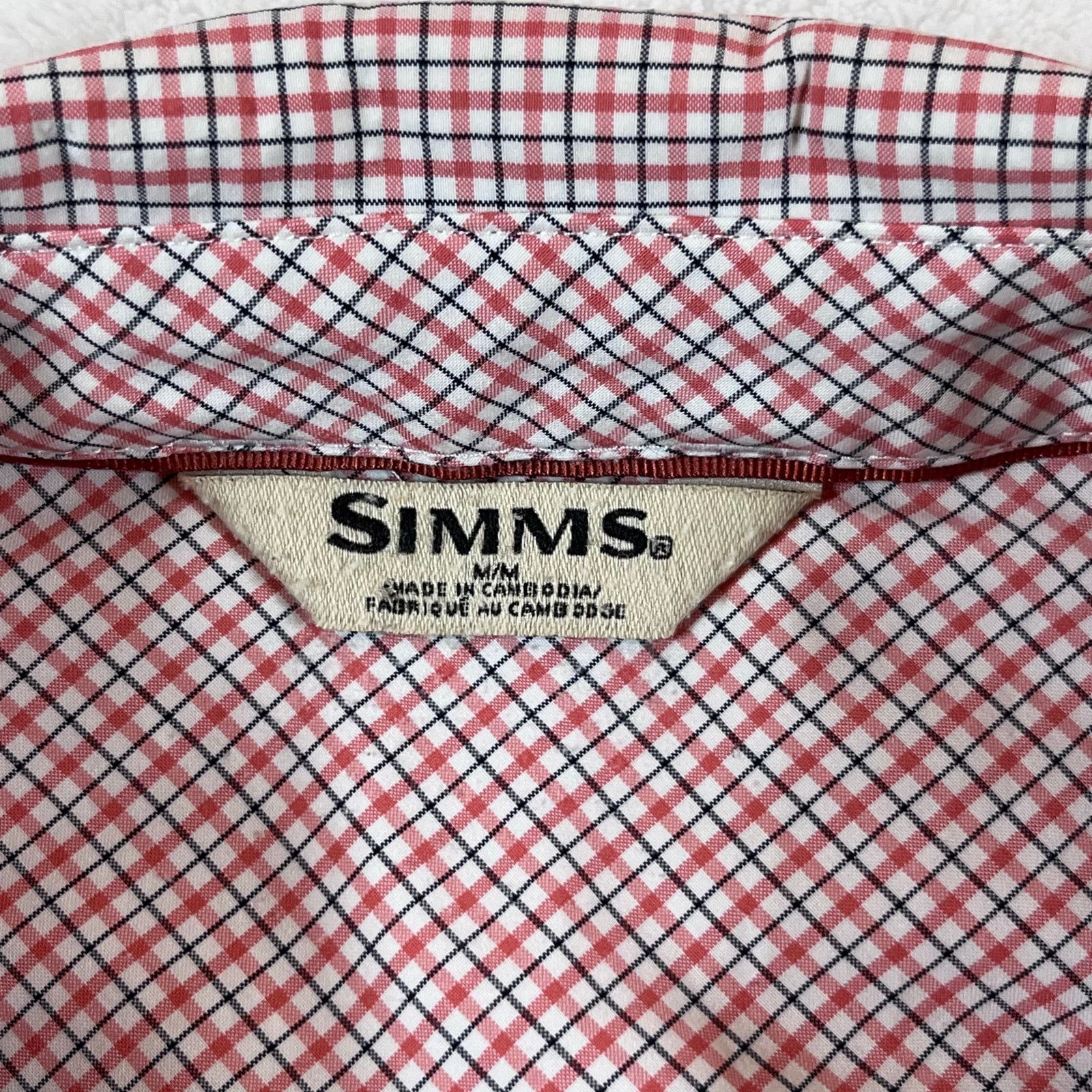 Simms Simms brrr° Cooling Fabric Fishing Breathable Comfort Plaid Size US M / EU 48-50 / 2 - 4 Thumbnail