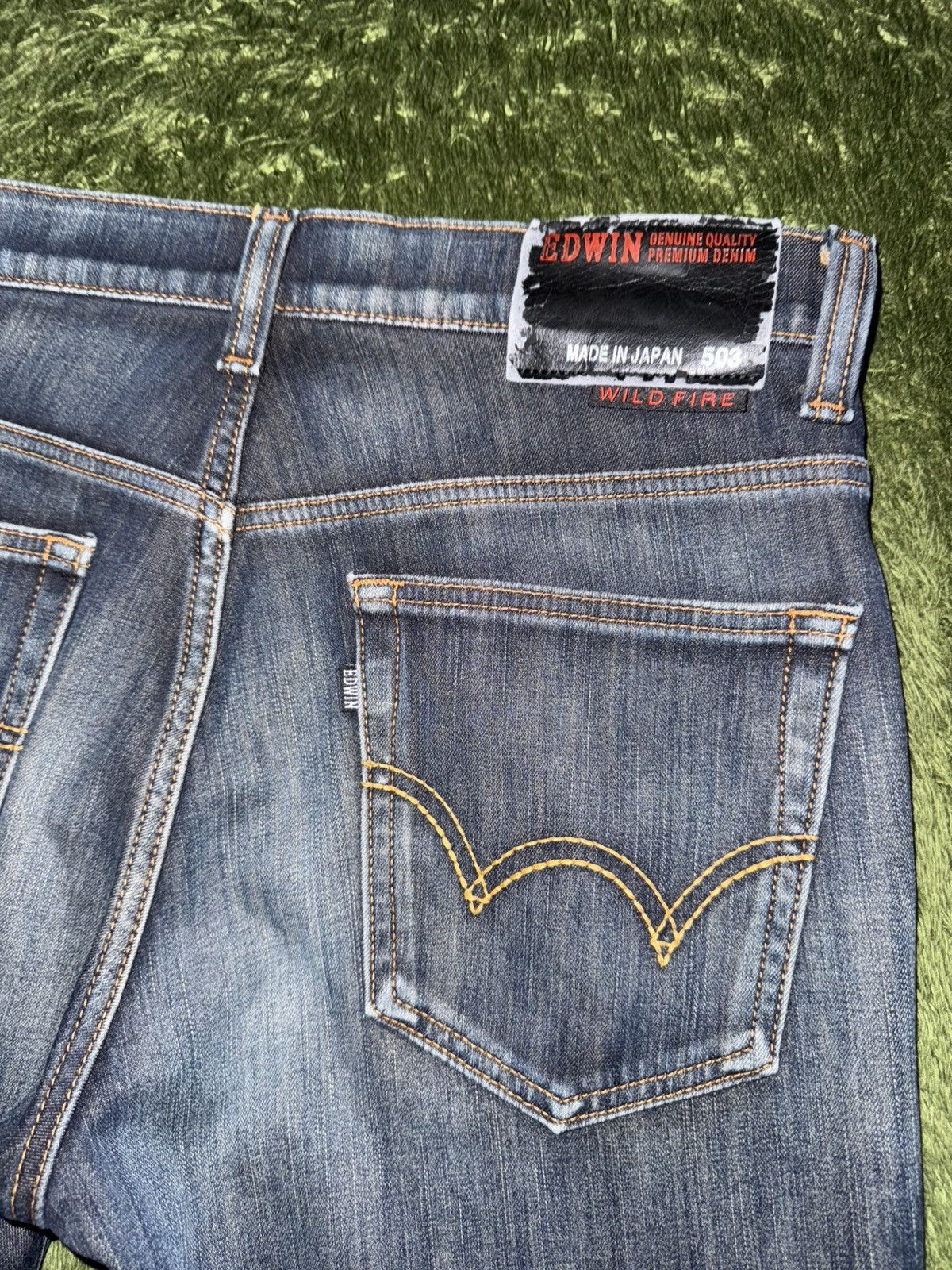 Edwin [W30] EDWIN 503 WILD FIRE Made in Japan denim Pants Size US 30 / EU 46 - 11 Thumbnail