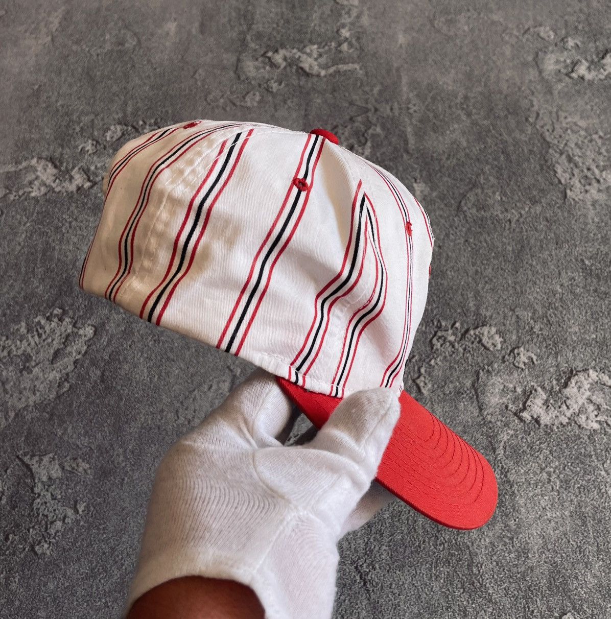 Starter VTG Starter NBA UNLV RUNNIN REBELS Striped Cap / Snapback Size ONE SIZE - 4 Thumbnail
