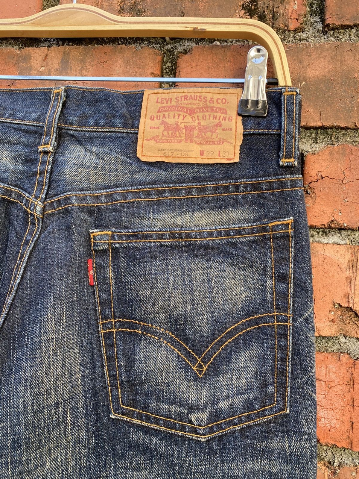Levi's Vintage Clothing W30x31.5 Vintage levi's 517 flare bell bottom boot cut JAPAN Size US 30 / EU 46 - 3 Thumbnail