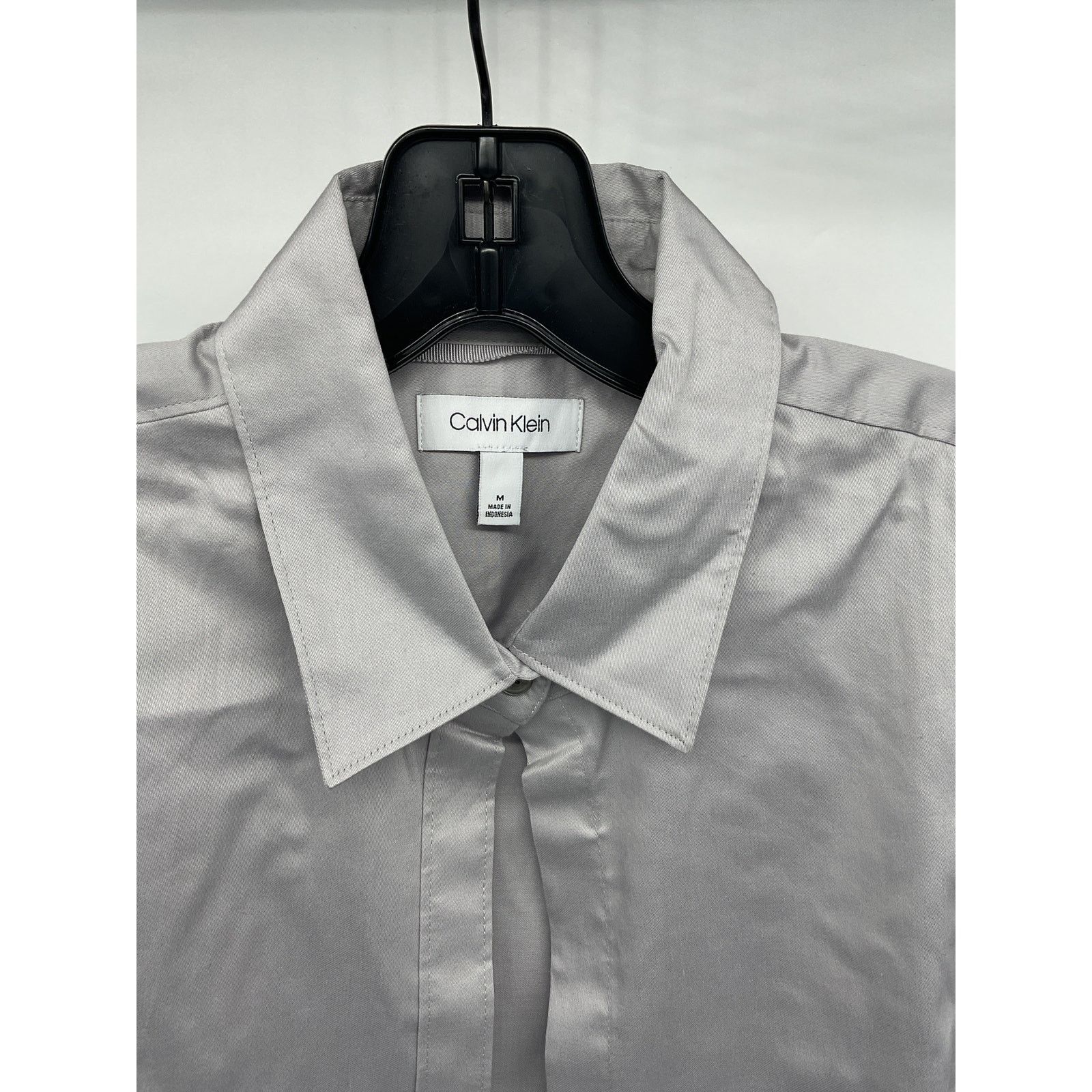 Calvin Klein Calvin Klein Women’s Long Sleeve Dress Shirt - Size M Size M / US 6-8 / IT 42-44 - 4 Thumbnail