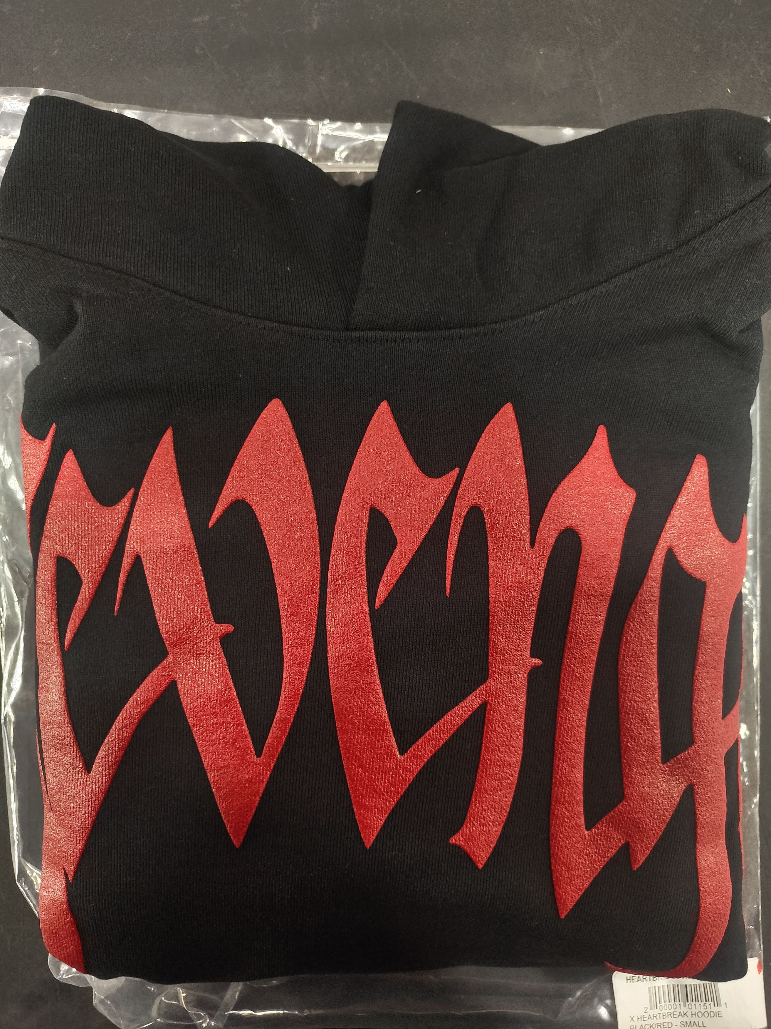 Revenge Revenge XXXTentacion Heartbreak Black/Red Hoodie Size US S / EU 44-46 / 1 - 5 Thumbnail
