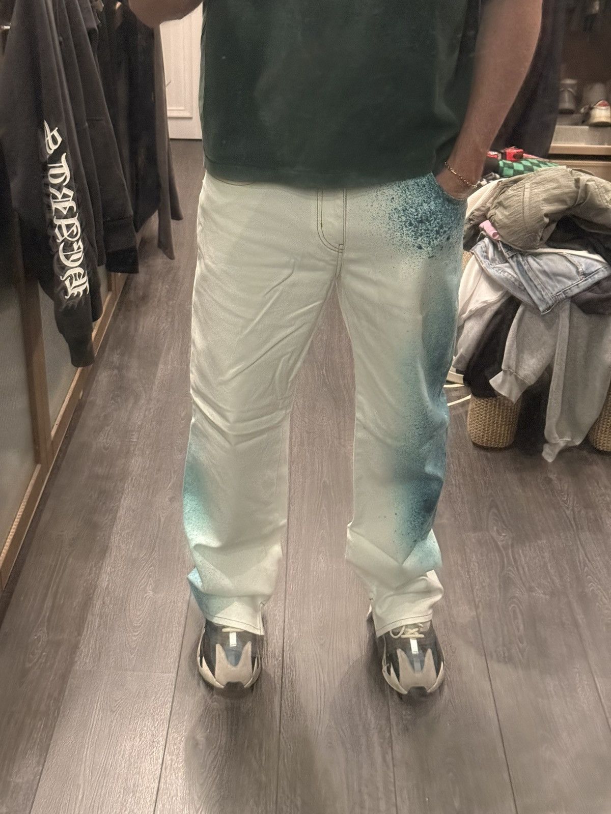 Louis Vuitton Louis Vuitton x Virgil Abloh spray pants size 32 Size US 32 / EU 48 - 4 Thumbnail