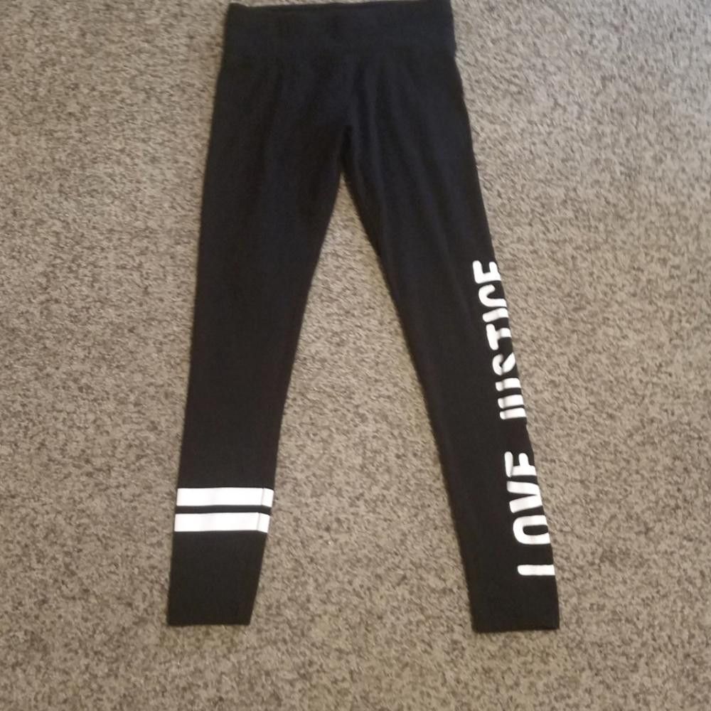 Designer Justice Leggings Size 12 Size US 26 / EU 42 - 3 Thumbnail