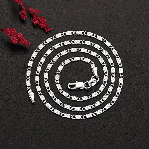 Jewelry Figaro Chain Necklace for Men Women Size ONE SIZE - 1 Thumbnail