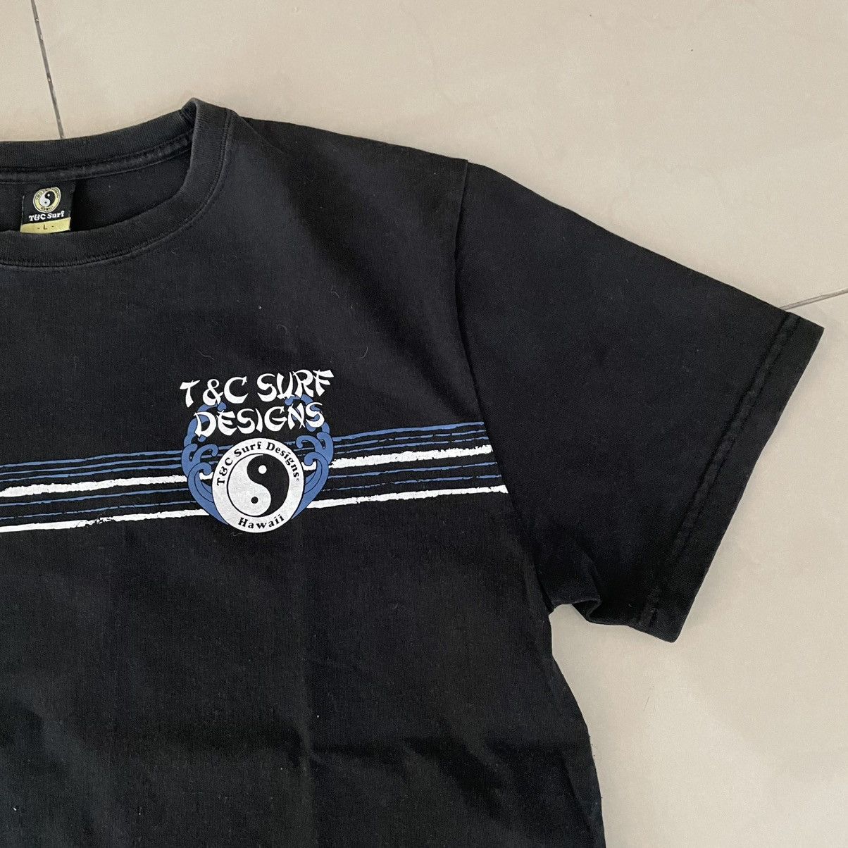 Vintage Vintage T&C Surf Designs Hawaii Yin Yang Size US L / EU 52-54 / 3 - 7 Thumbnail