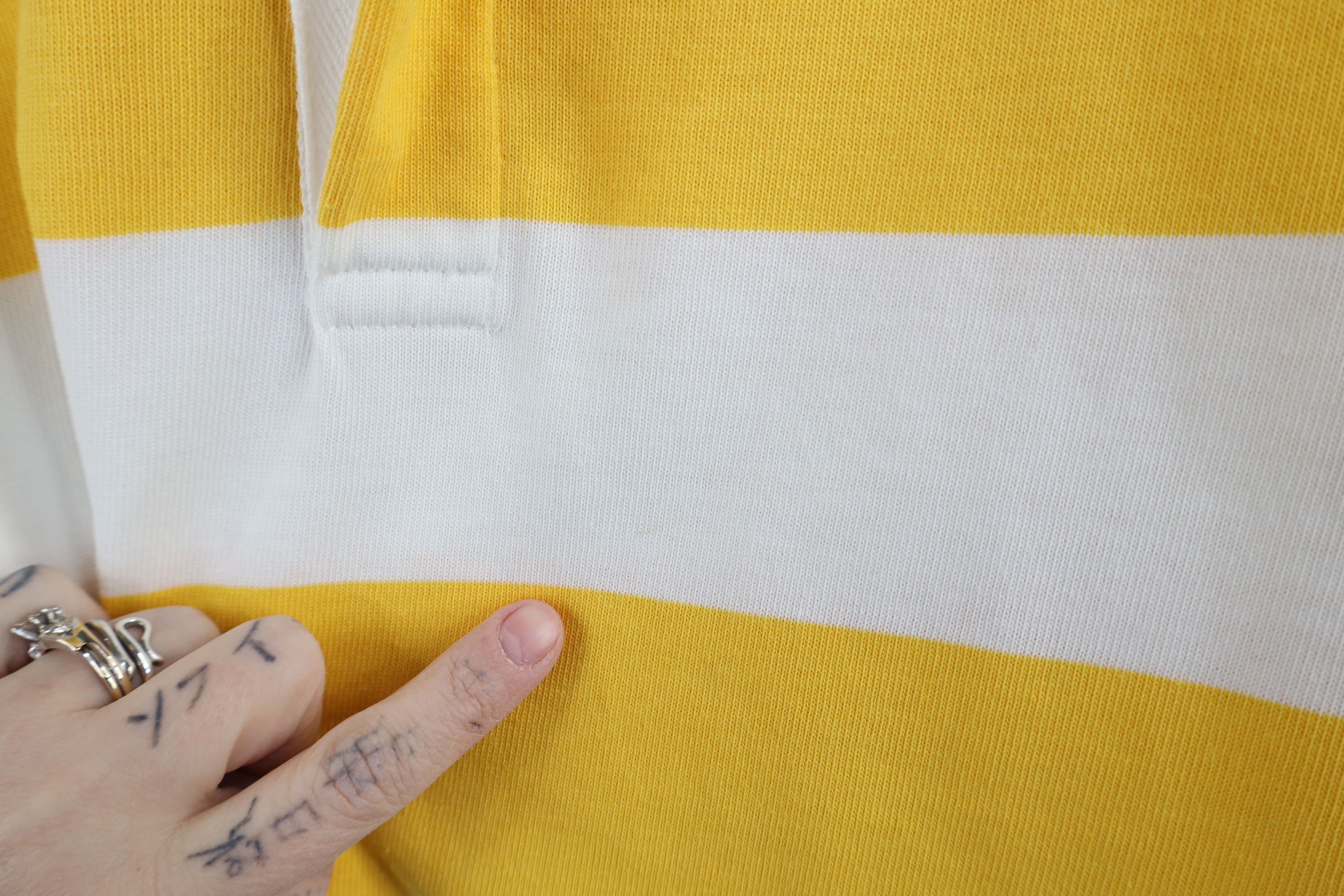 Vintage Vintage 70s 80s Streetwear Block Long Sleeve Rugby Polo Size US M / EU 48-50 / 2 - 13 Thumbnail