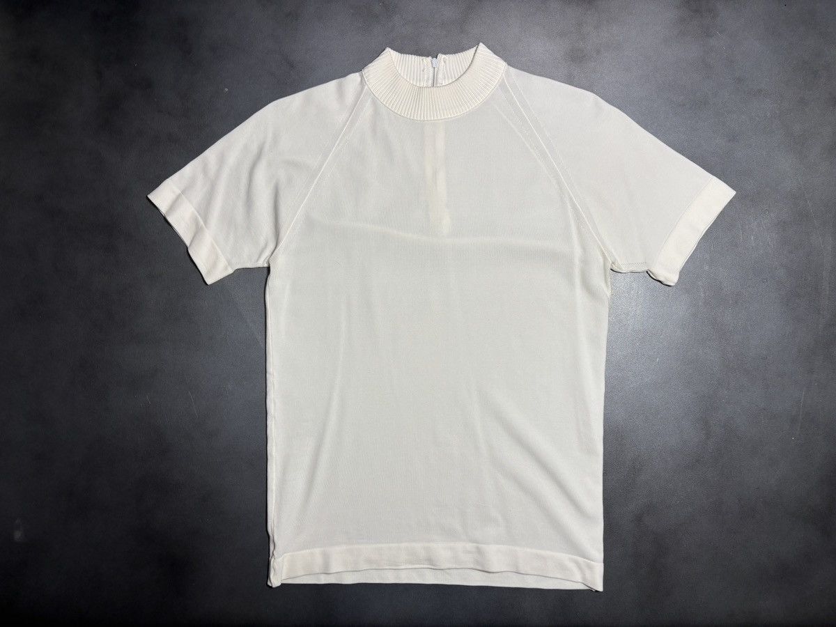 Vintage Vintage Quarter Zip Cycling Polo Jersey Ban-Lon Nylon Talon Size S / US 4 / IT 40 - 12 Thumbnail