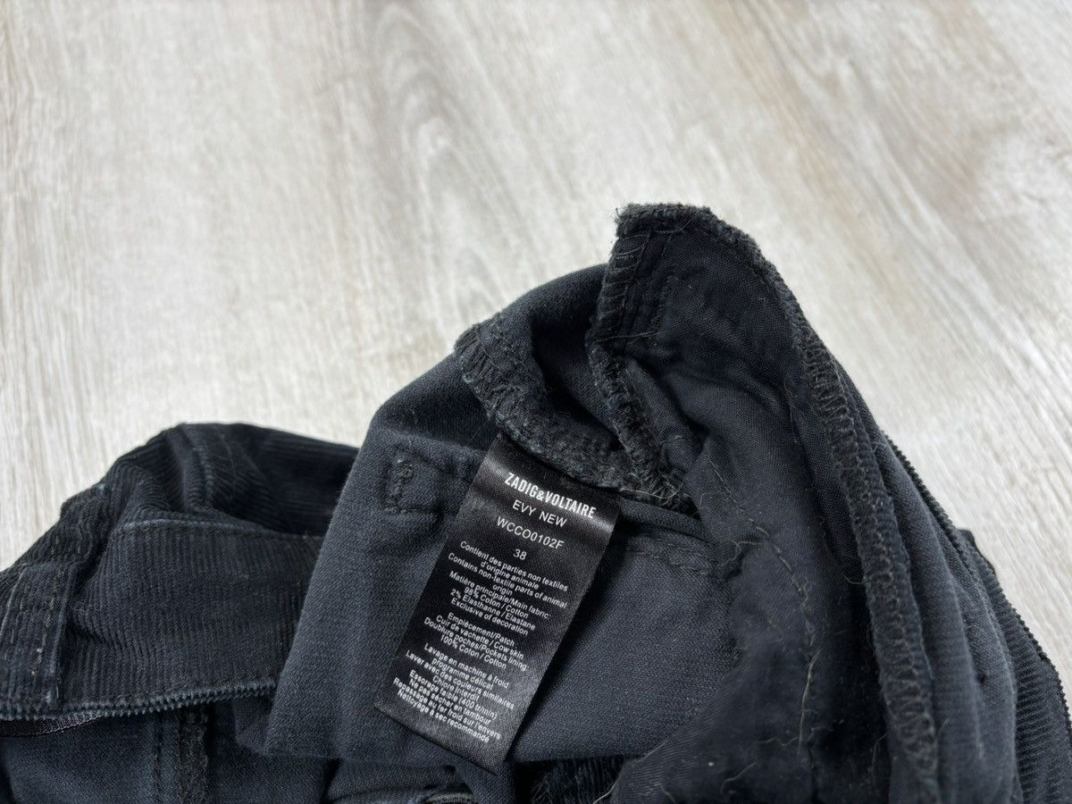 Japanese Brand × Zadig & Voltaire Womens corduroy pants Zadig Voltaire Size 38 Size 26" / US 2 / IT 38 - 7 Thumbnail