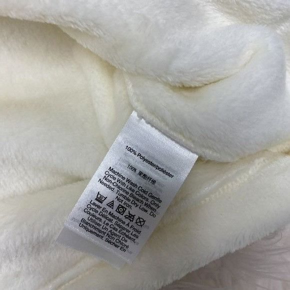 DKNY DKNY Ivory Plush Turtleneck Sweater Size S / US 4 / IT 40 - 4 Thumbnail