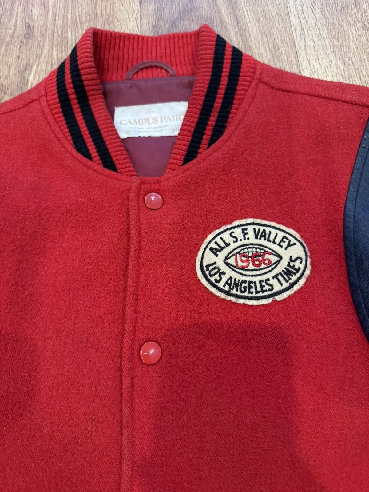 Vintage Vintage Los Angeles Time Varsity Size US L / EU 52-54 / 3 - 2 Thumbnail