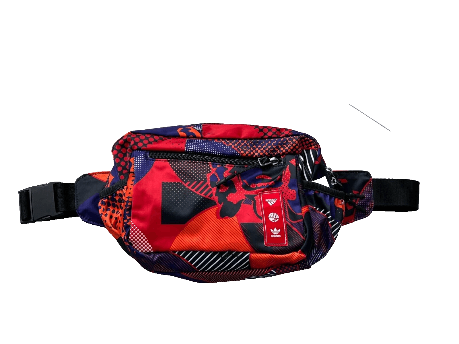 Adidas red waist bag clearance