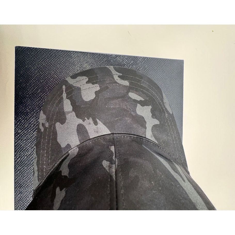 Prada Prada Tessuto Camouflage Adjustable Baseball Cap Size M Size ONE SIZE - 10 Thumbnail
