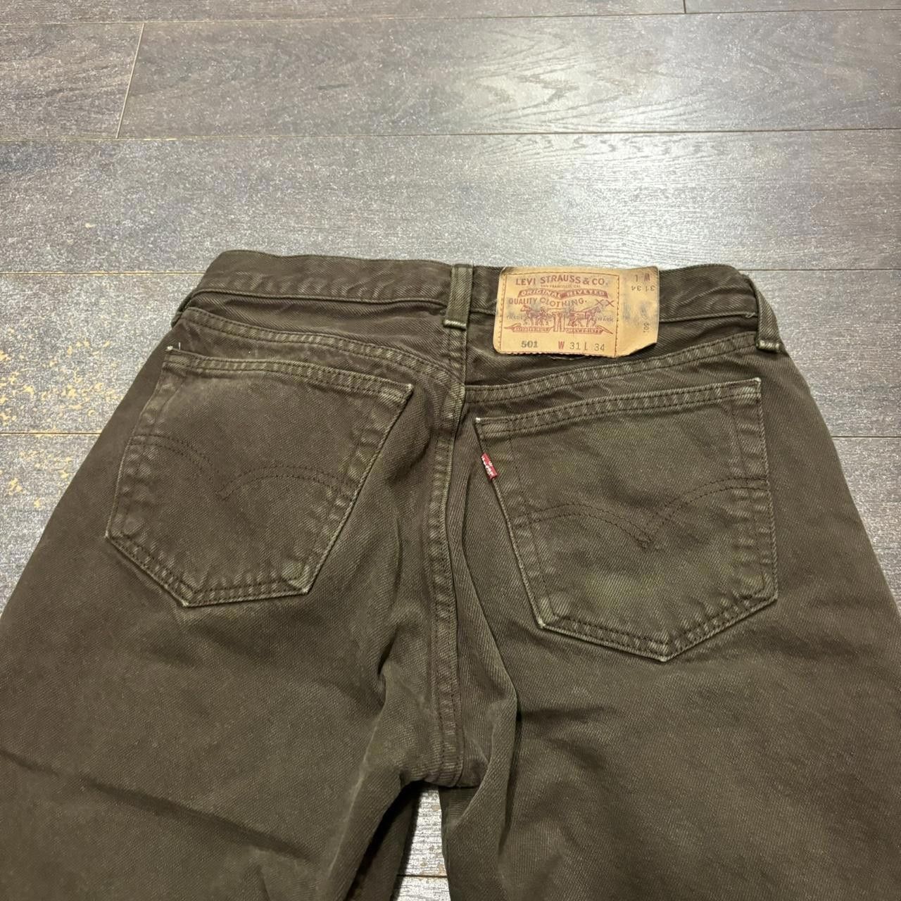 Levi's vintage made in Canada brown Levi’s 501 jeans 1996 30x30 Size US 30 / EU 46 - 5 Thumbnail