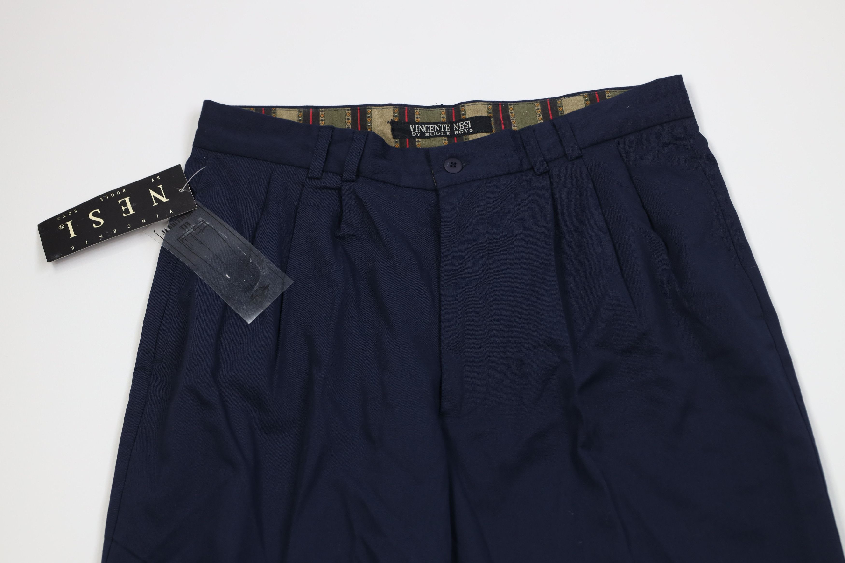 Vintage Deadstock Vintage 90s Streetwear Gabardine Blend Chino Pants Size US 34 / EU 50 - 2 Thumbnail