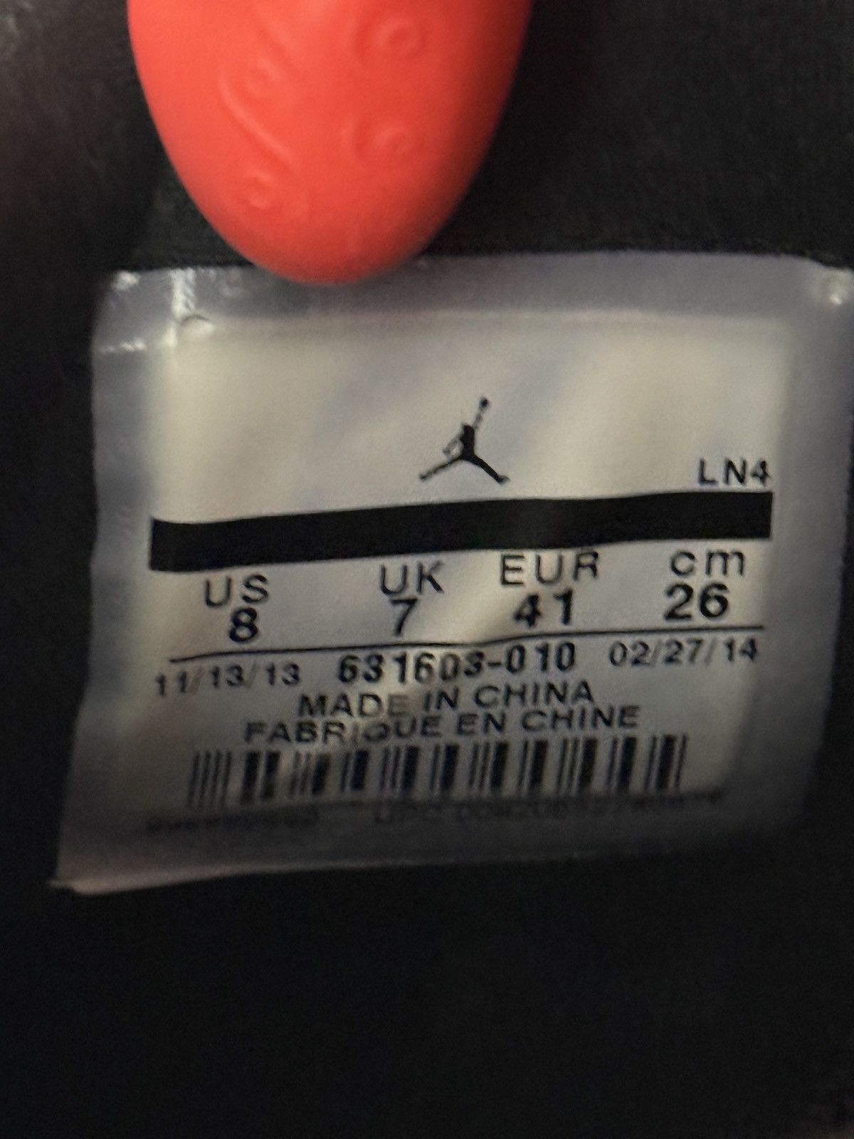 Jordan Brand Air Jordan 3 5Lab3 Reflective Black Size US 8 / EU 41 - 5 Thumbnail