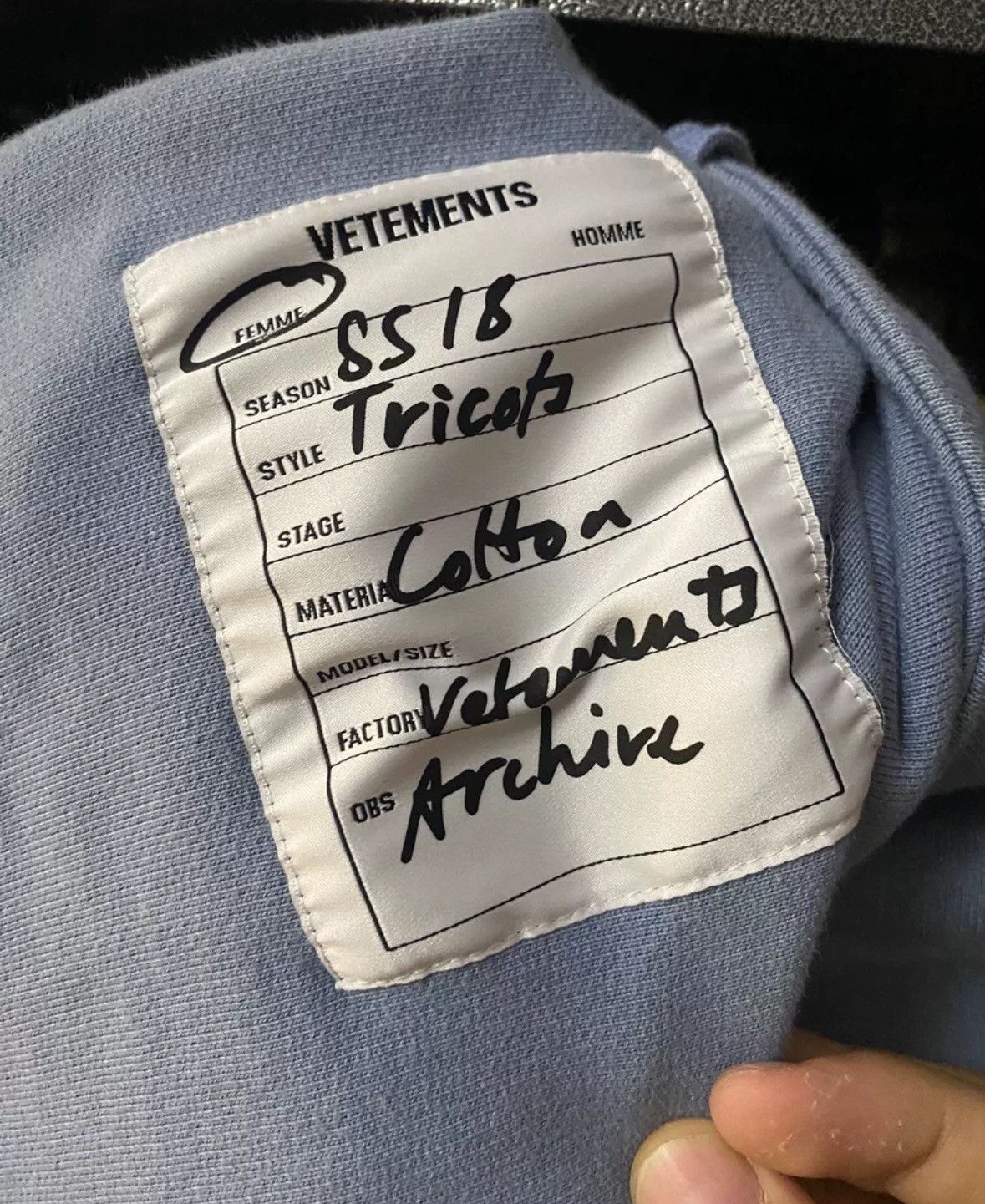 Vetements Vetements 18ss zipper jacket 2412-Nextarrow Size US S / EU 44-46 / 1 - 5 Thumbnail