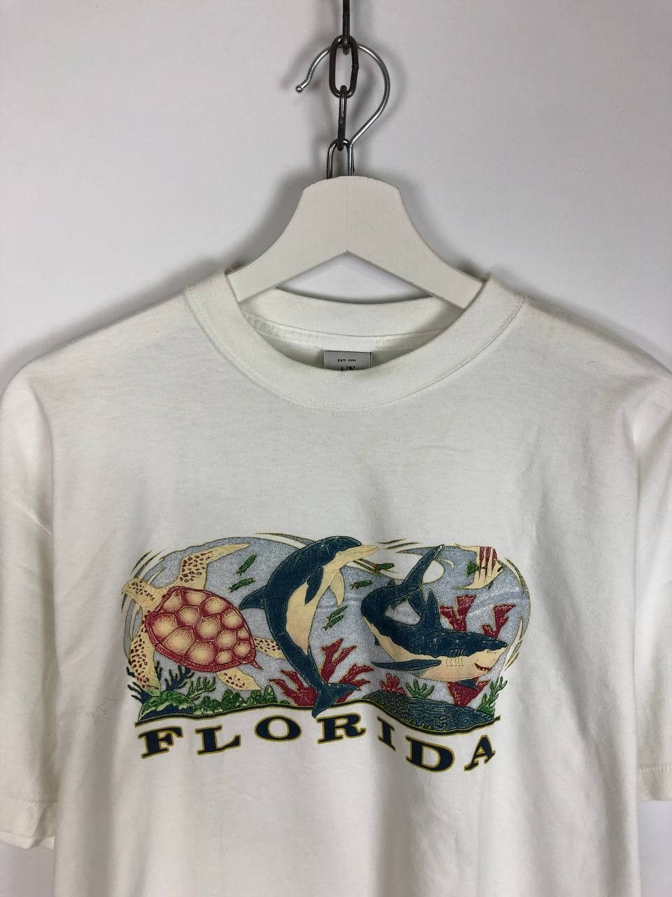 Armani Armani Exchange T-Shirt Florida Tee White size L Size US L / EU 52-54 / 3 - 2 Thumbnail