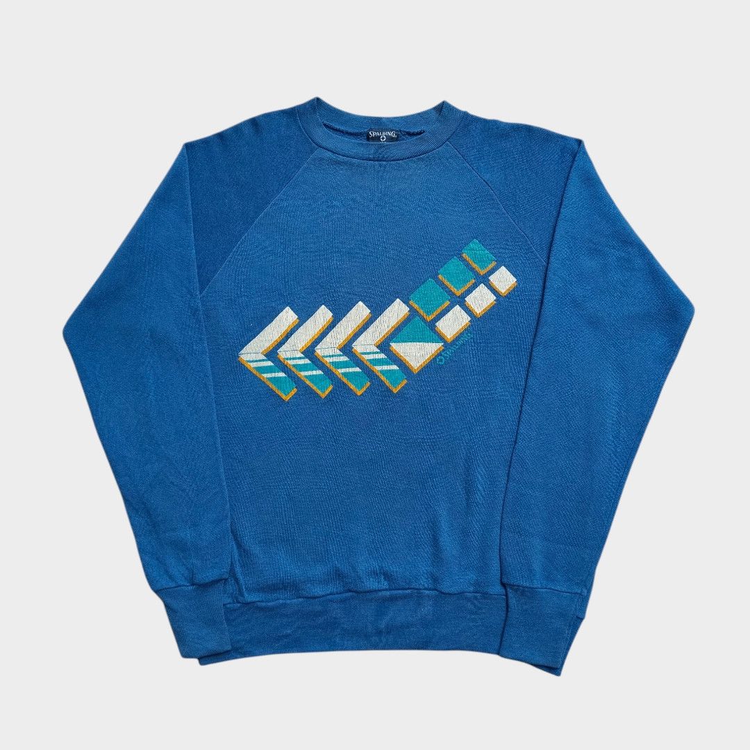 Vintage 1980's Spalding tennis sweatshirt Size US XL / EU 56 / 4 - 1 Thumbnail