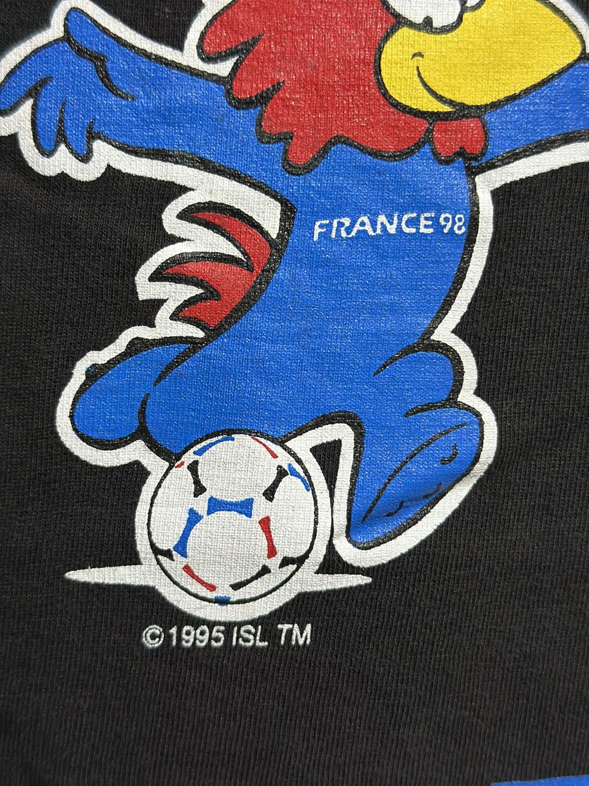 Vintage Vintage Fifa World Cup France Faded Tee Size US M / EU 48-50 / 2 - 3 Thumbnail