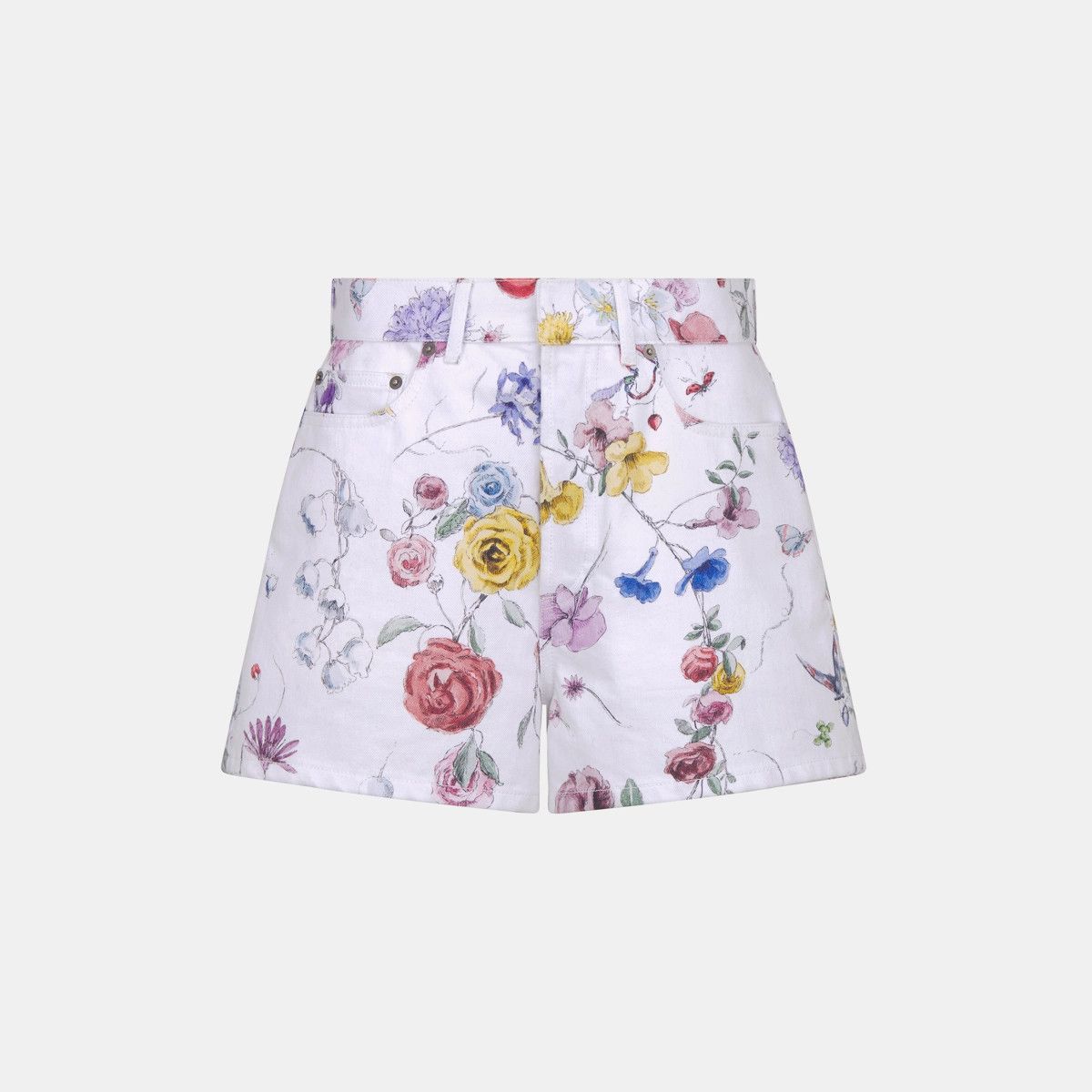 Dior o1bcso1str0325 Shorts in Multicolor Size 27" / US 4 / IT 40 - 1 Thumbnail
