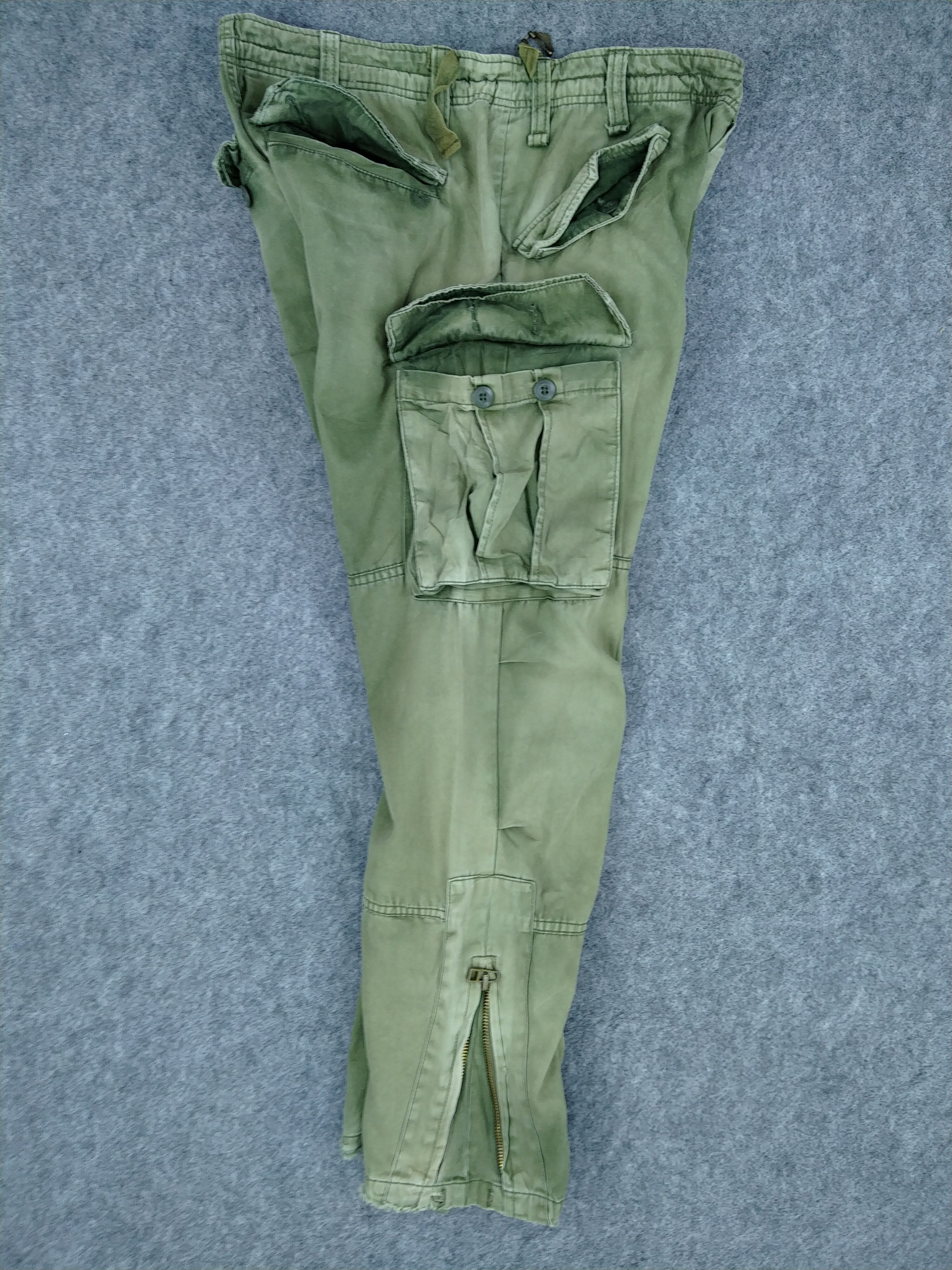 Japanese Brand Browny Drawstring Waist Japanese Brand Cargo -CP161 Size US 34 / EU 50 - 3 Thumbnail
