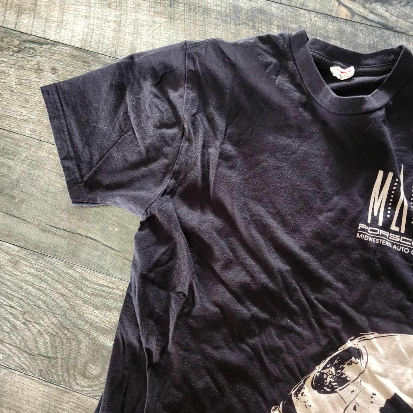 Hanes Porsche Road Course Racing Shirt Tee Small Wrap Around Print Putnam Park Size US S / EU 44-46 / 1 - 4 Thumbnail