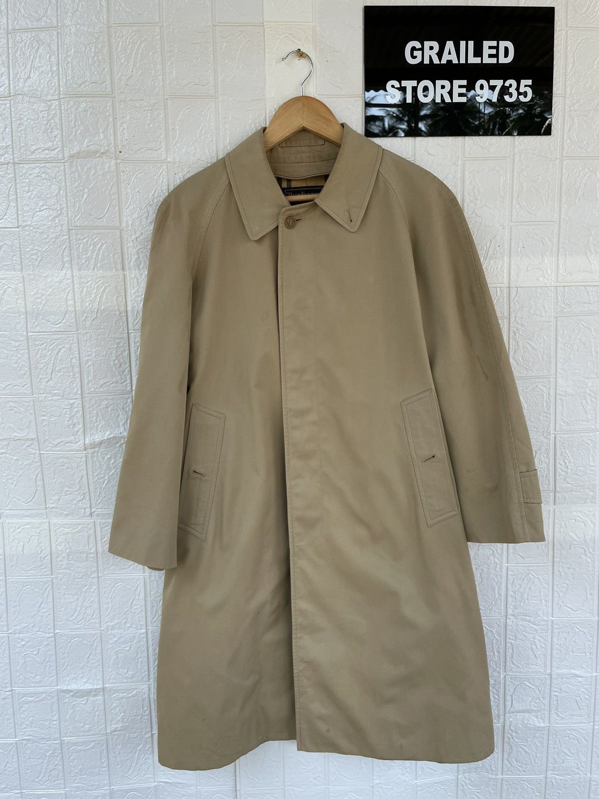 Burberry Japanese Brand Burberry Long Coat/Blazer Size US L / EU 52-54 / 3 - 1 Thumbnail
