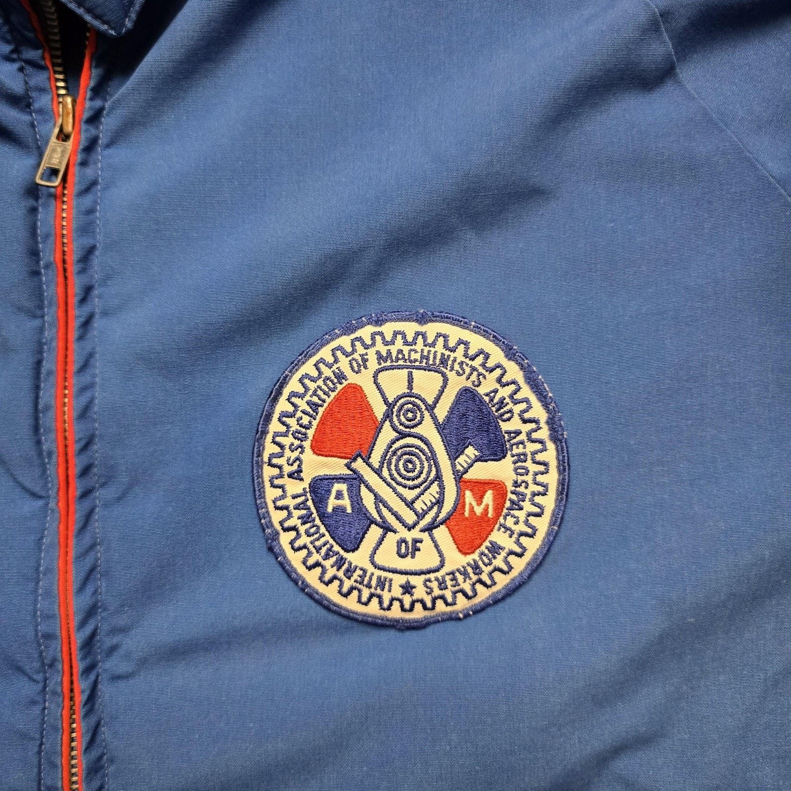 Swingster Vintage Swingster Jacket XL Blue Union Machinist 80s Work Size US XL / EU 56 / 4 - 2 Thumbnail